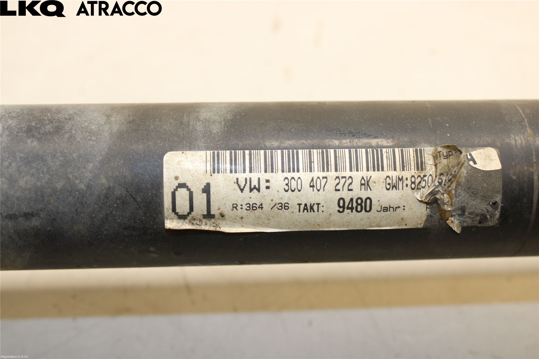 Volkswagen VW PASSAT 05-11 Drivaksel Foran Kompl Høyre