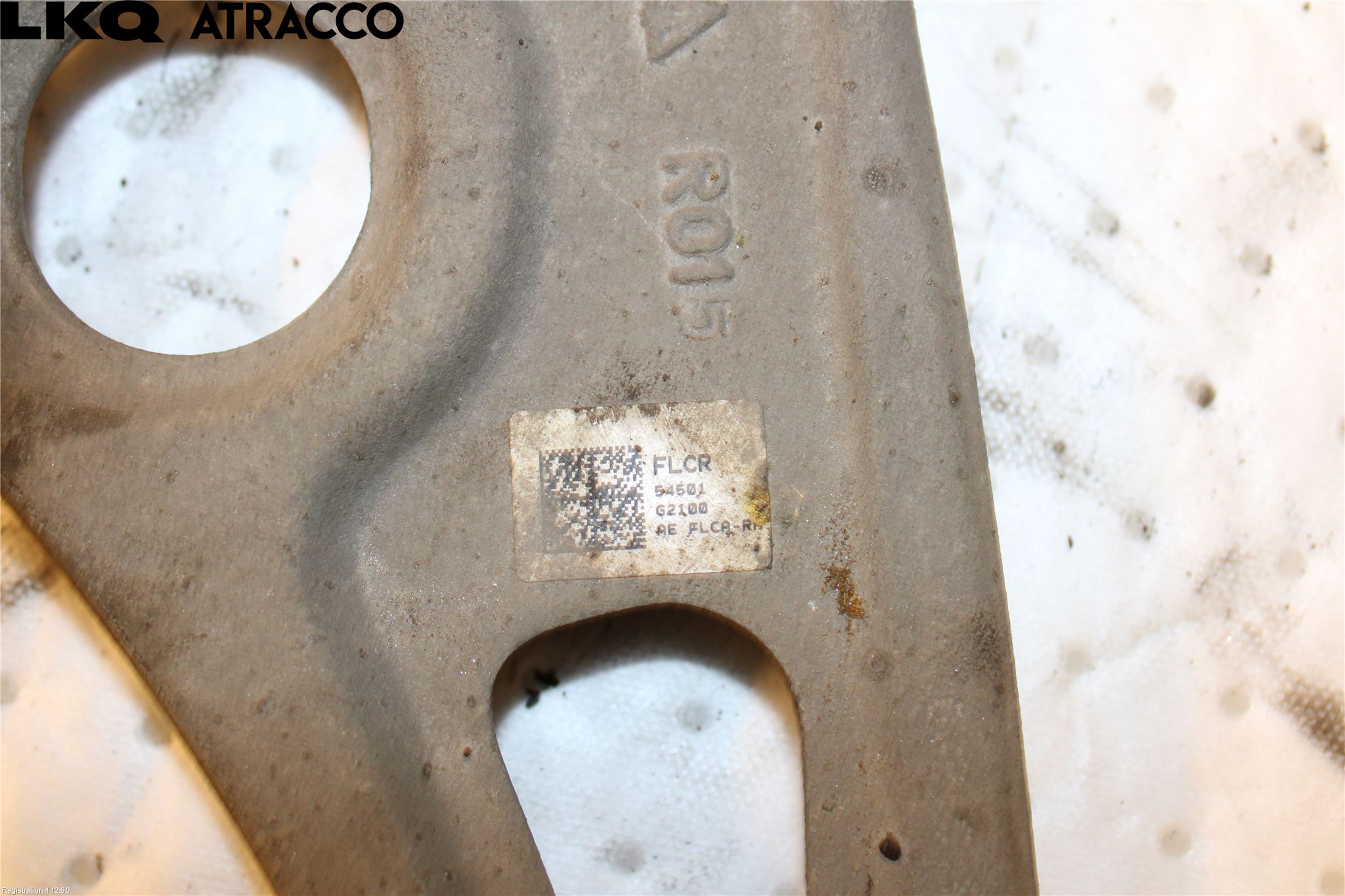 Kia SOUL 09- Bærearm Foran Høyre Nedre