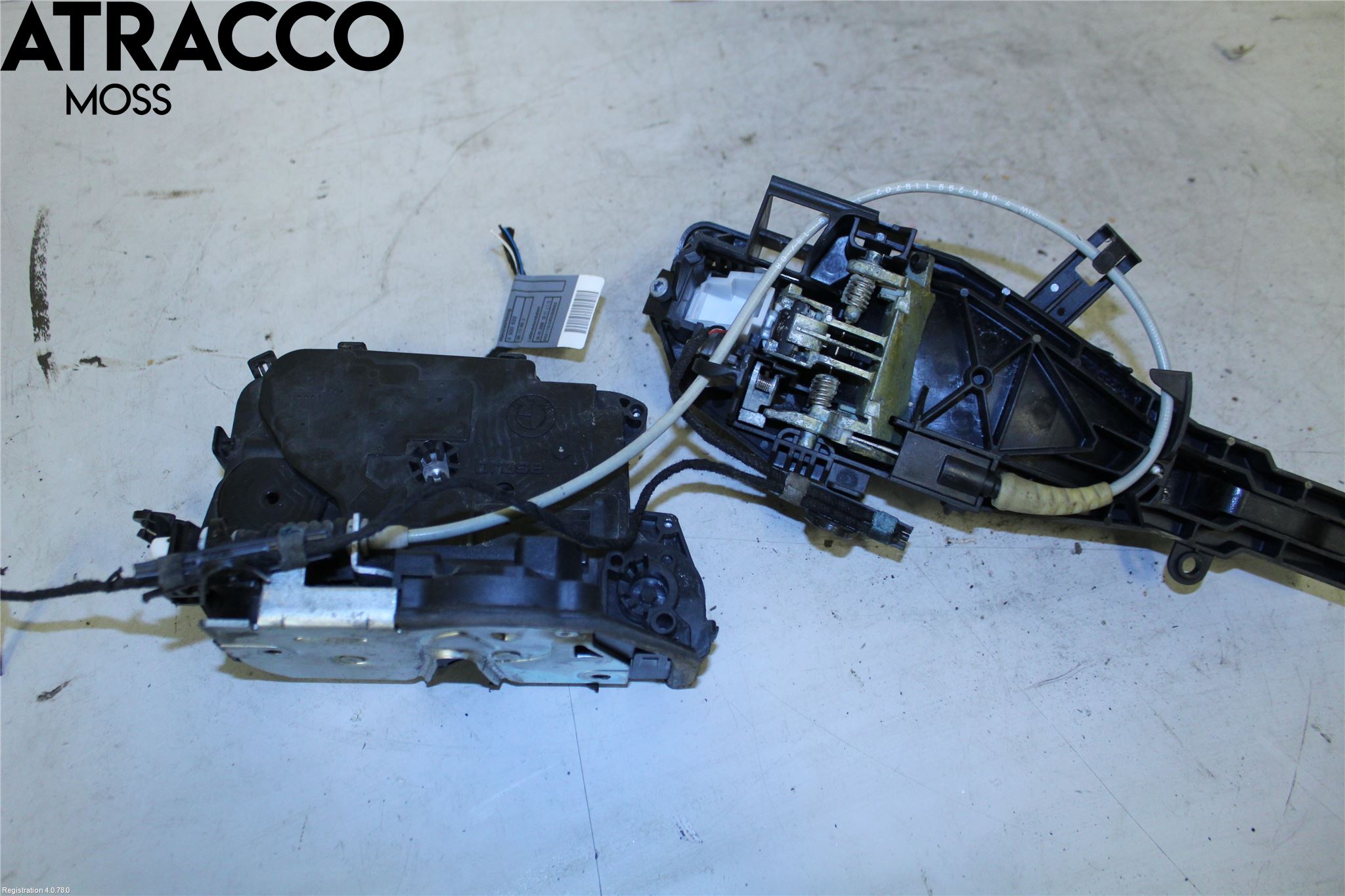 BMW 3 E90/91 SED/TOU 05-12 Dørlås - Låsekasse