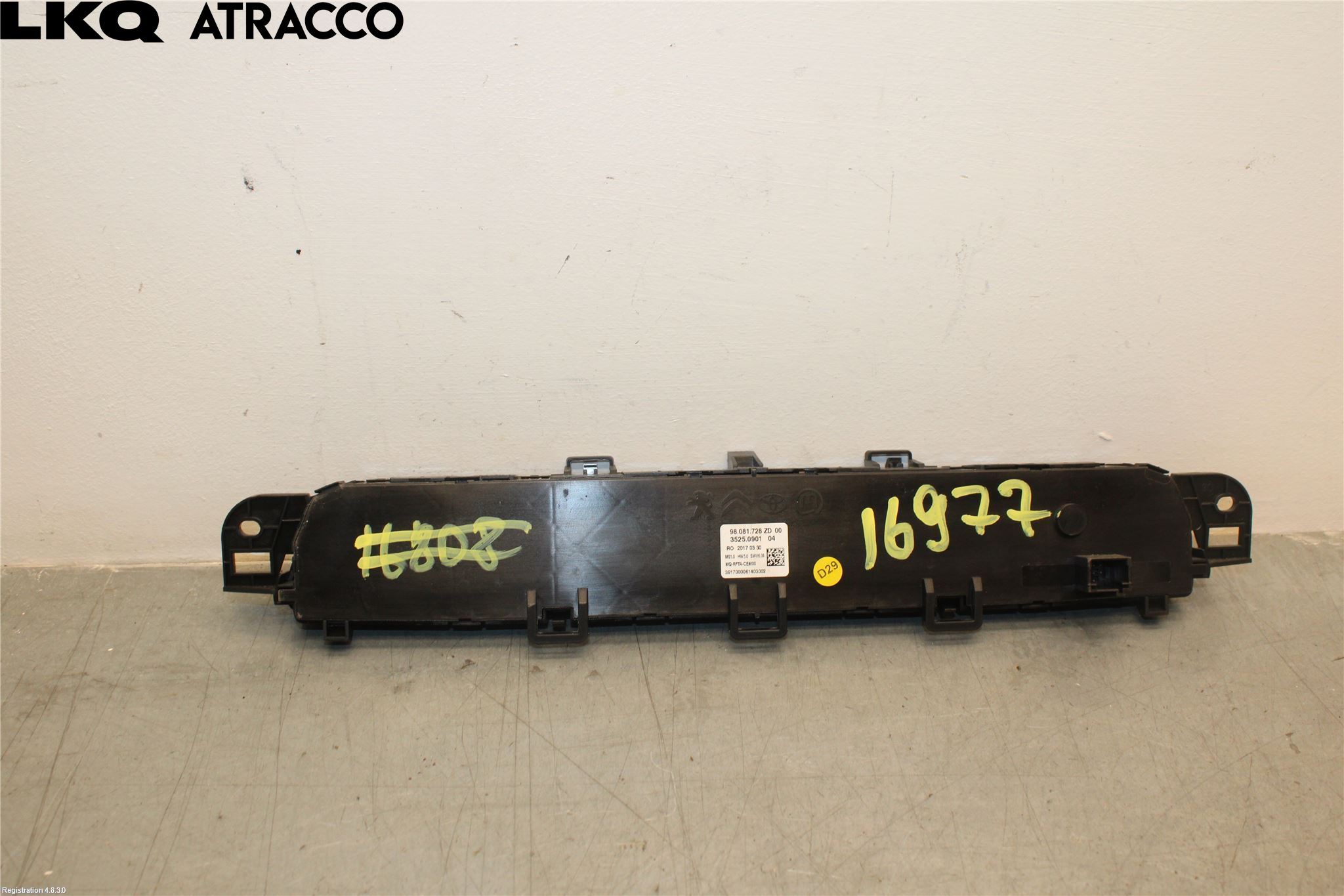 Toyota PROACE II 16- Varme Ac Betjening-Display