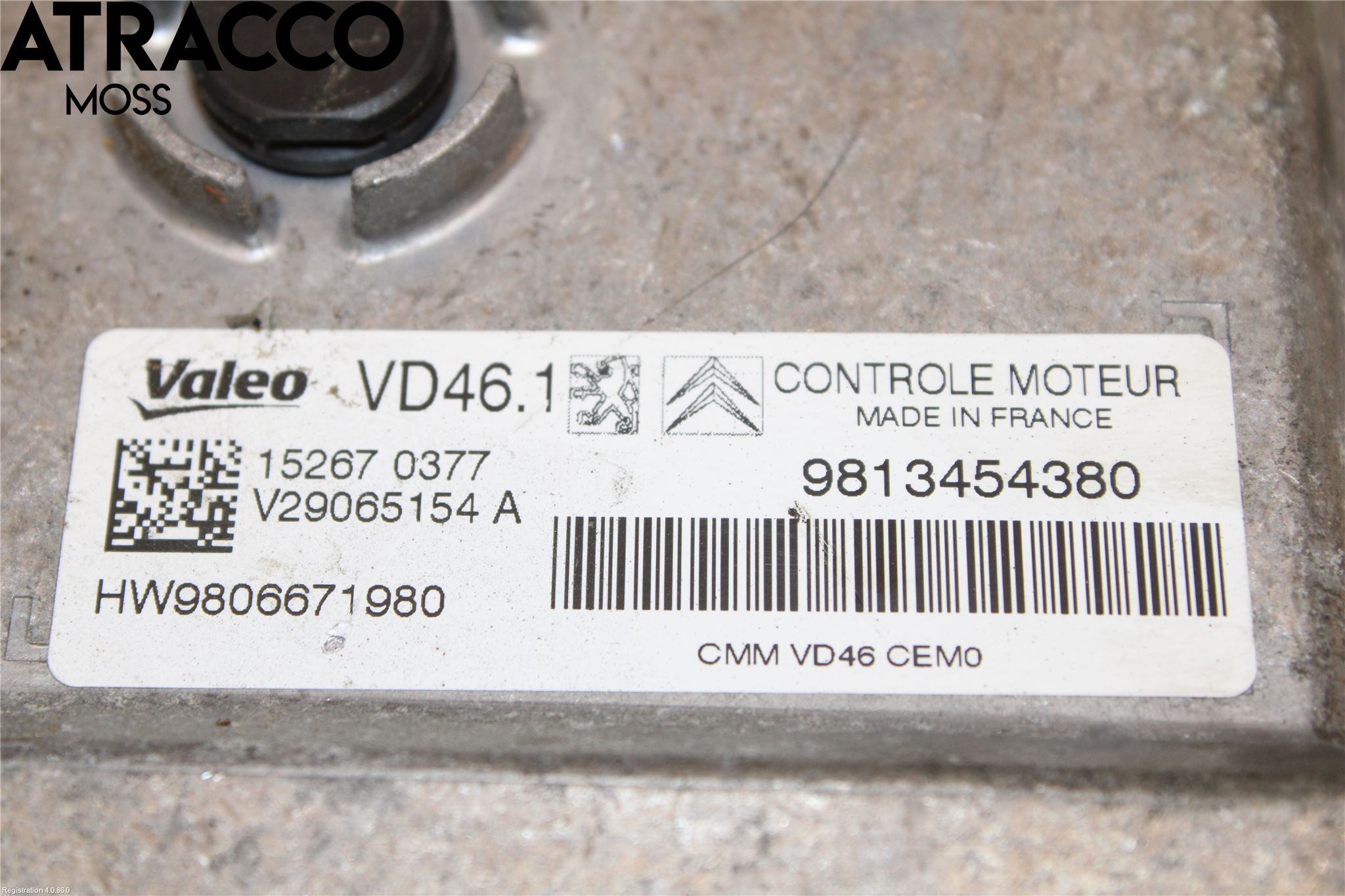 Peugeot 208 12-15 Styreenhet Innsprøytning