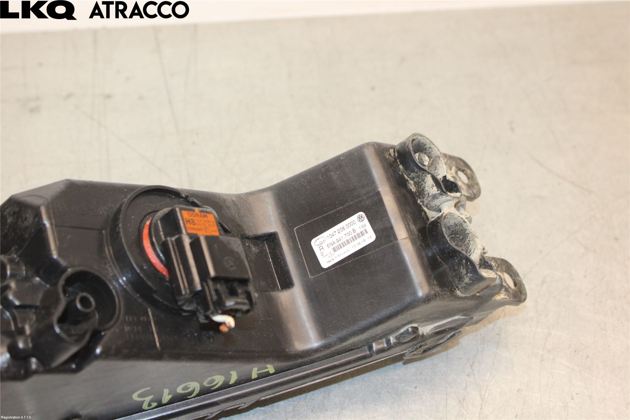 Volkswagen VW TIGUAN 16-24 Frontlykt-Kurve-Tåkelys