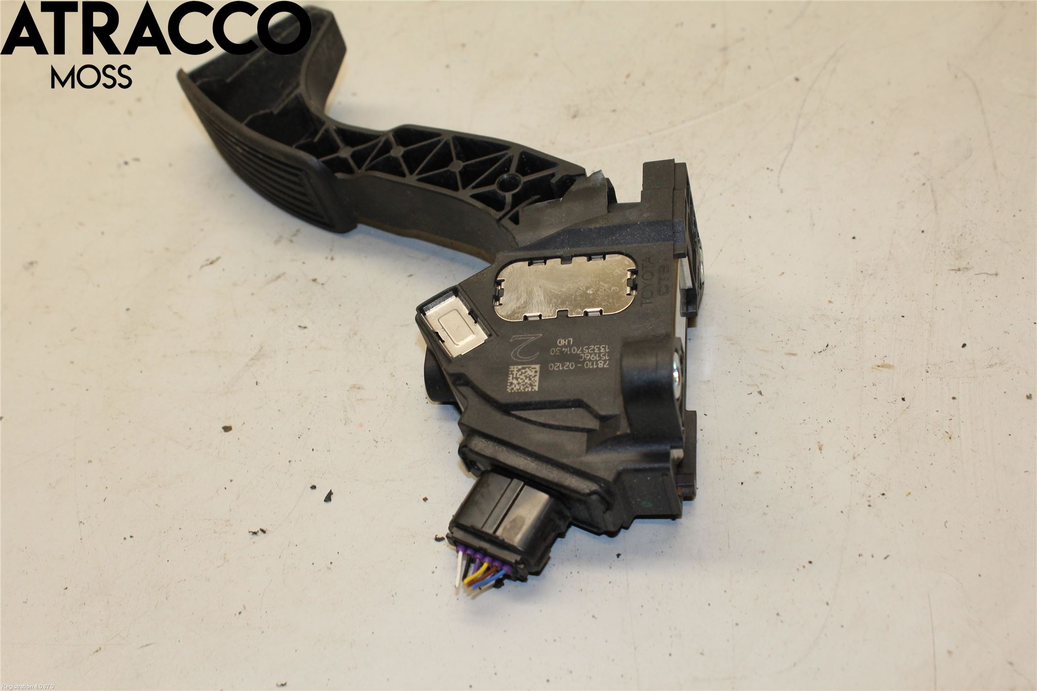 Toyota AURIS 13-19 Gasspedal
