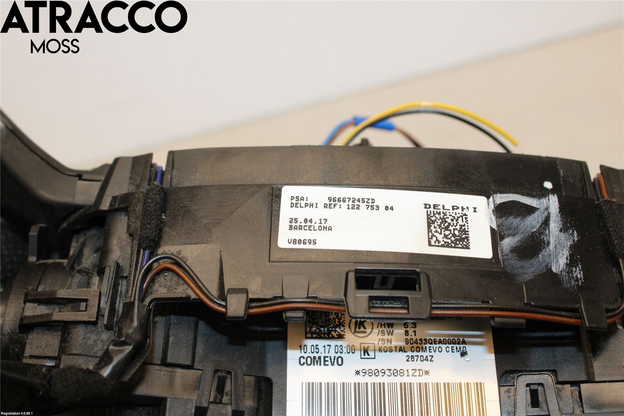 Citroen JUMPY/E-JUMPY 16- Bryter Ratt Kombi H Og V