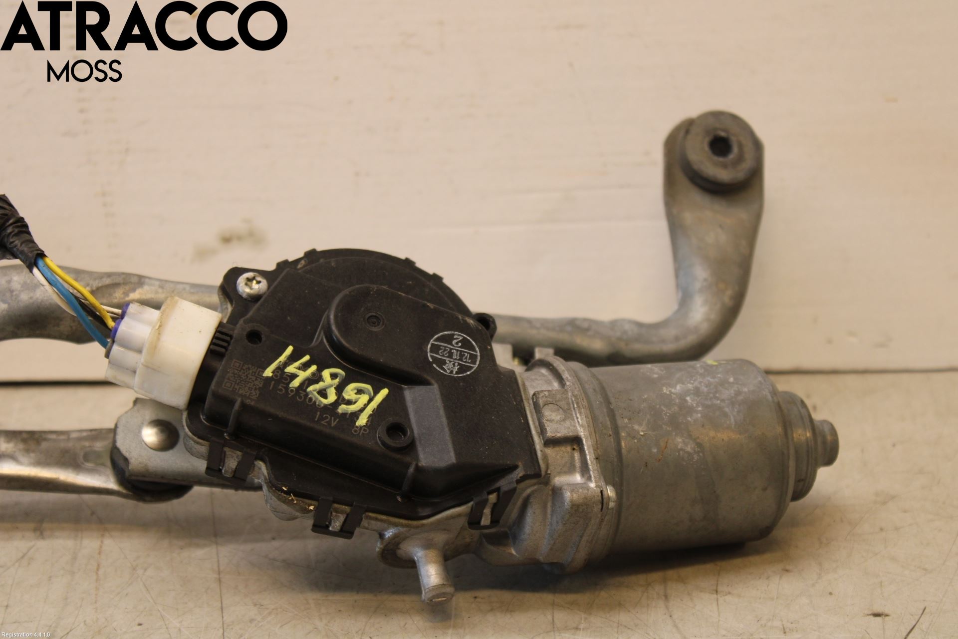 Toyota YARIS XP130 12-14 Viskermotor Frontrute