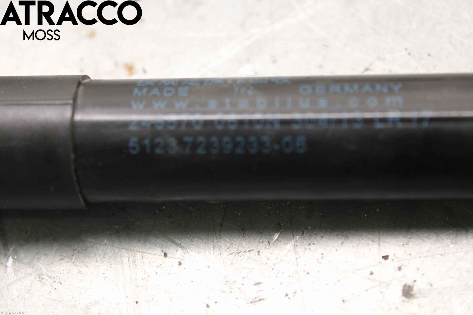 BMW 1 F20/F21 11-19 Panser Demper-Gassfjær