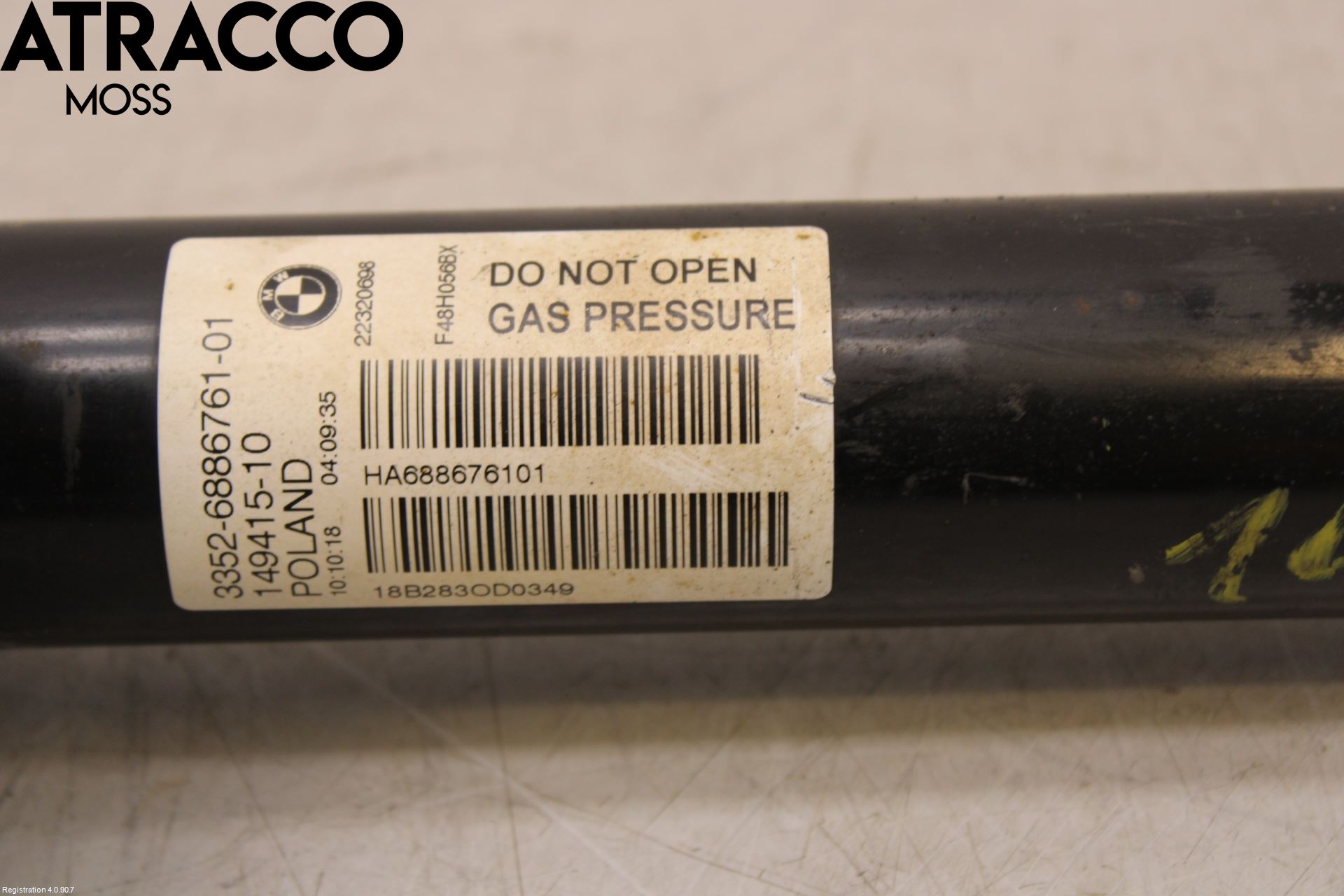 BMW X1 F48 15-22 Støtdemper Bak