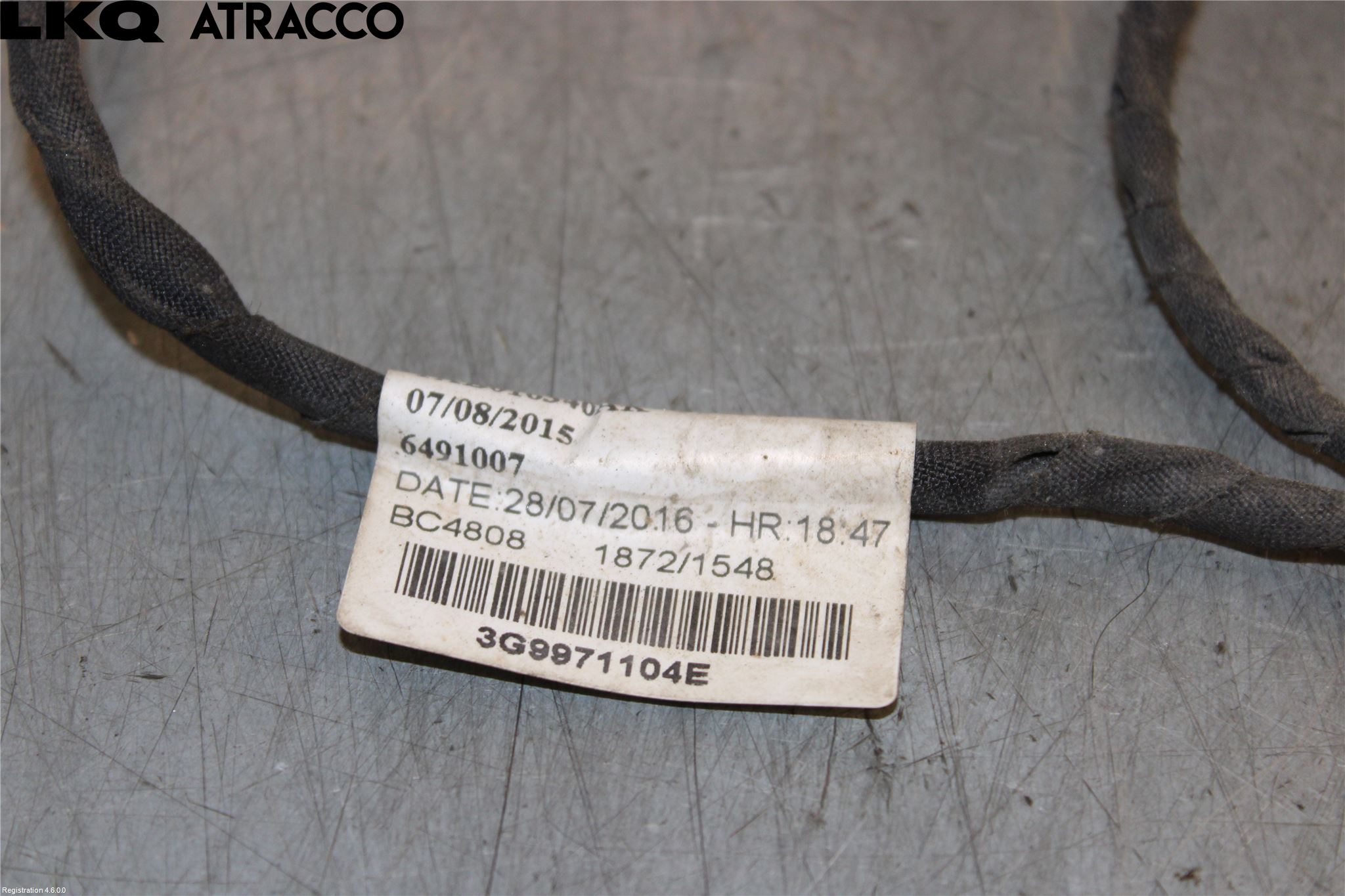 Volkswagen VW PASSAT 15-19 Ledningsnett