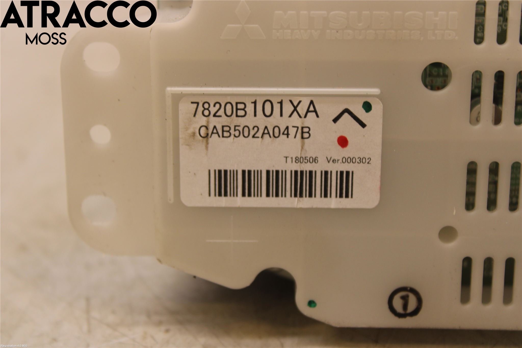 Mitsubishi OUTLANDER 13-21 Varme Ac Betjening-Display