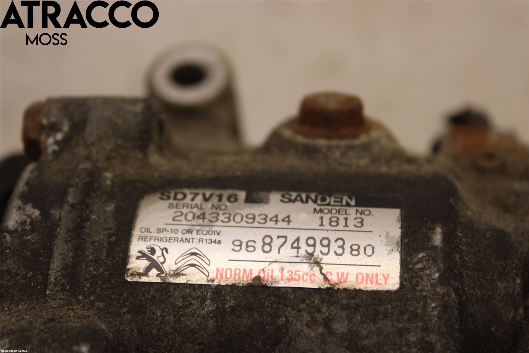 Peugeot EXPERT 07-14 Varme Ac Kompressor