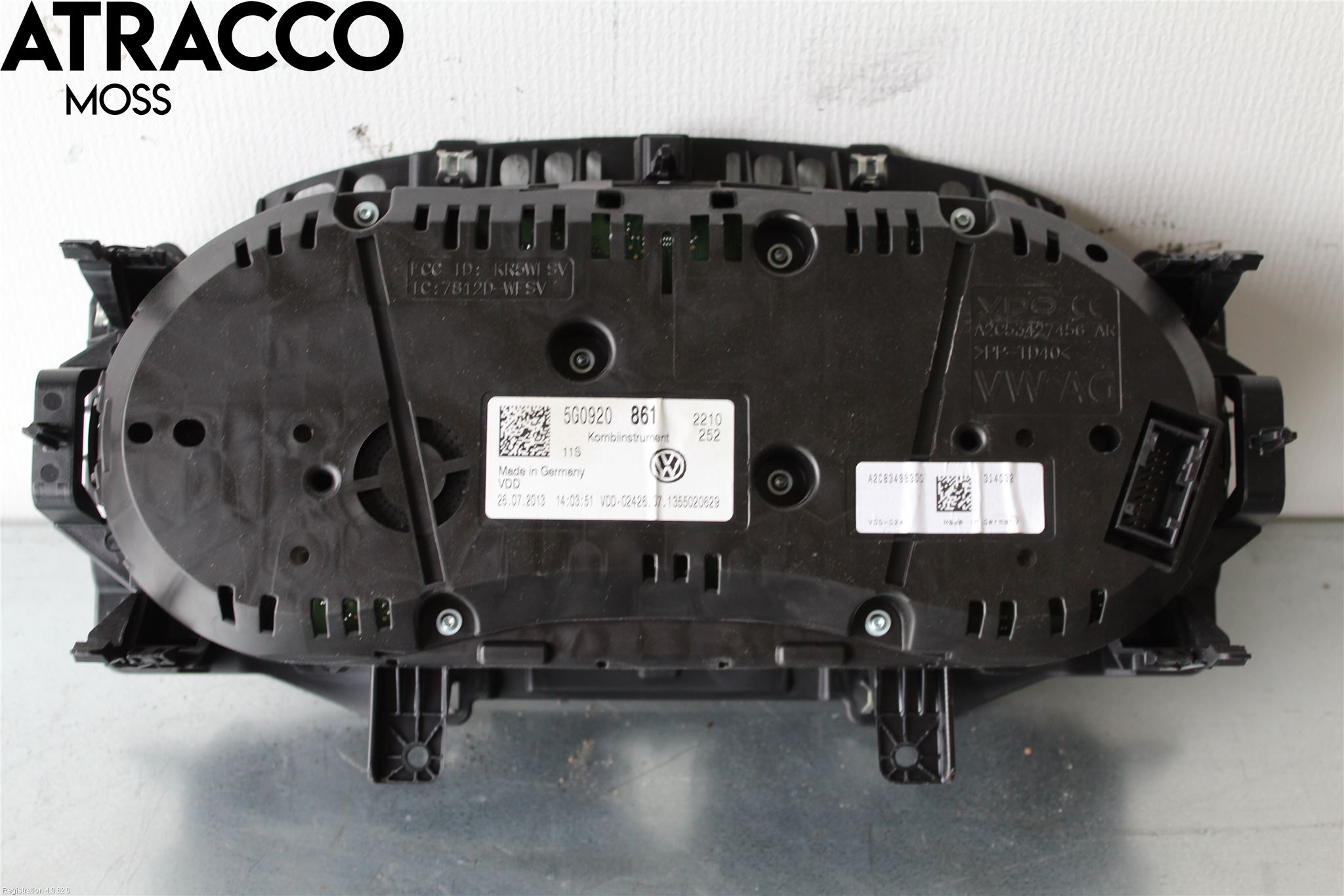 Volkswagen VW GOLF / E-GOLF VII 13-20 Instr Kombinert