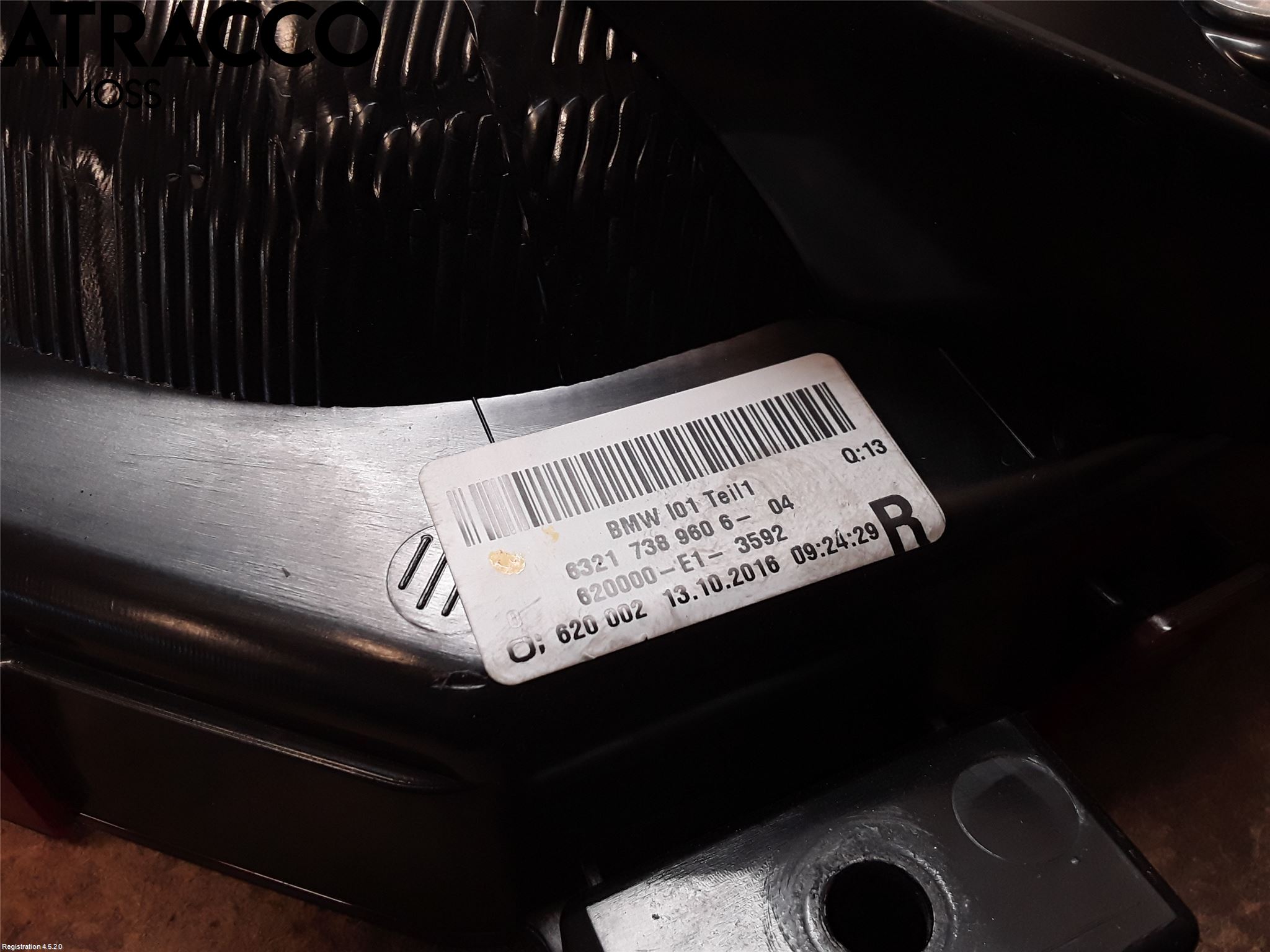 BMW i3 I01 13-22 Baklykt Høyre