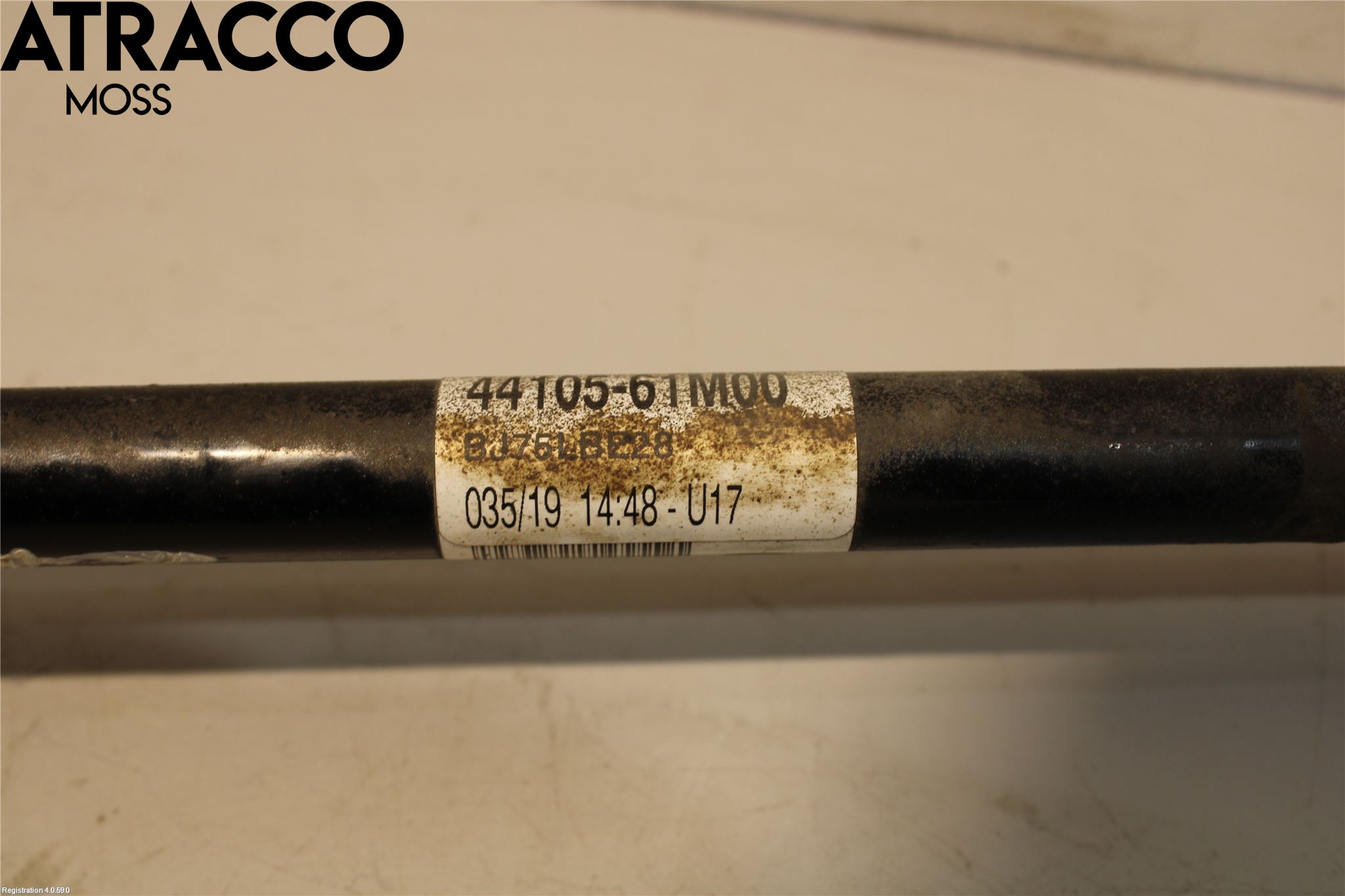 Suzuki VITARA 15- Drivaksel Bak Kompl Høyre