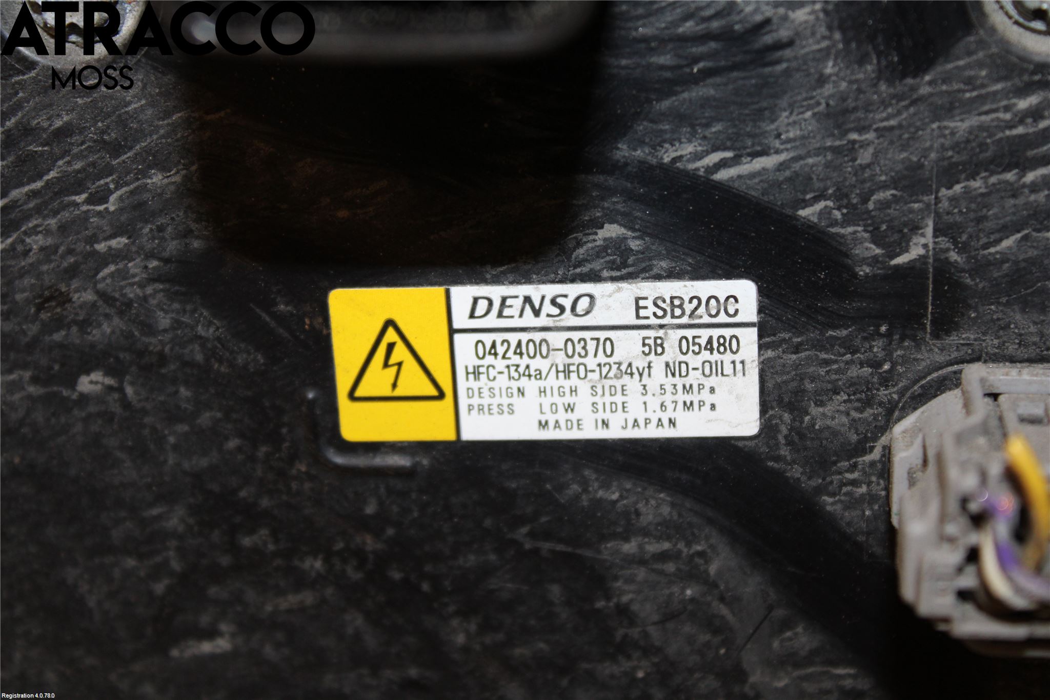 Toyota C-HR 16-23 Varme Ac Kompressor