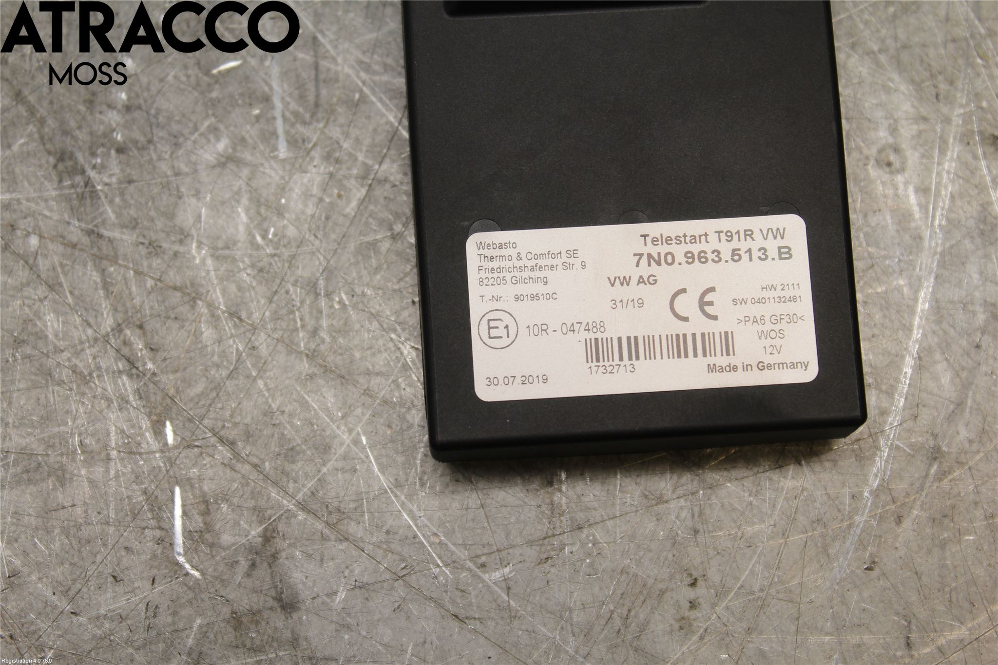 Volkswagen VW CADDY 16-20 Styreenhet Øvrig