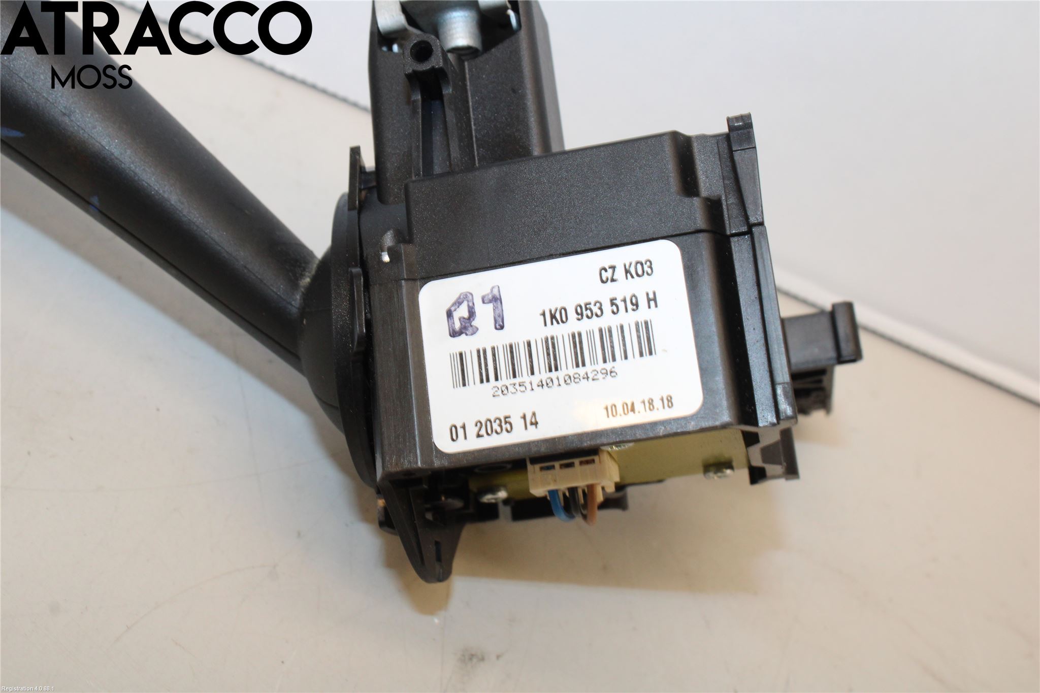 Volkswagen VW GOLF VI 09-13 Bryter Ratt Visker - Spyler