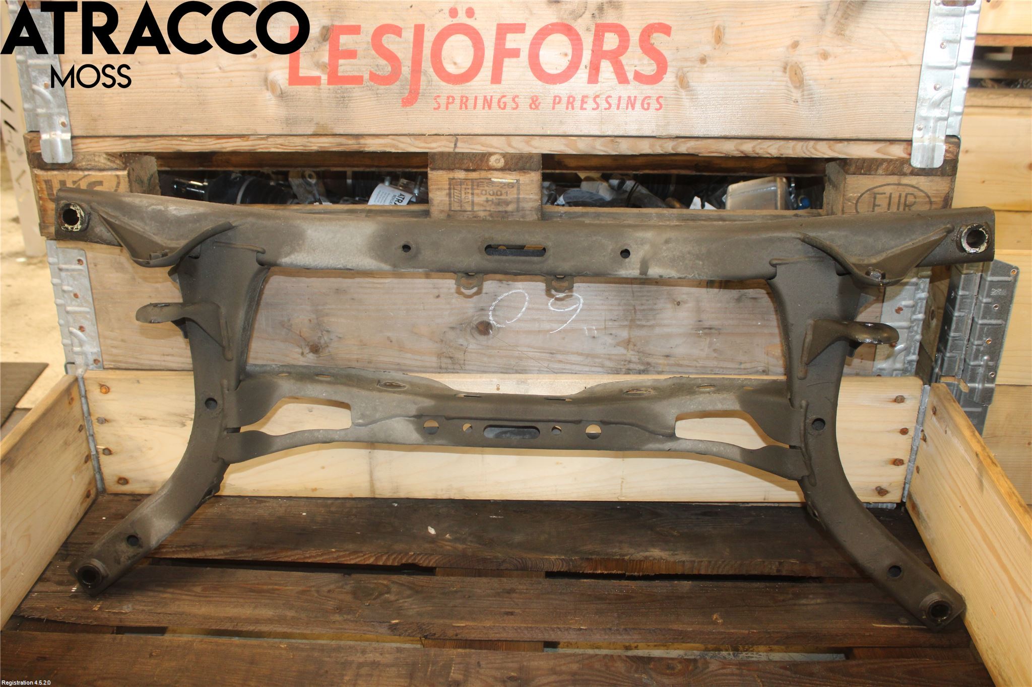 Kia NIRO (DE) 17-22 Bakaksel Feste Travers-Ramme