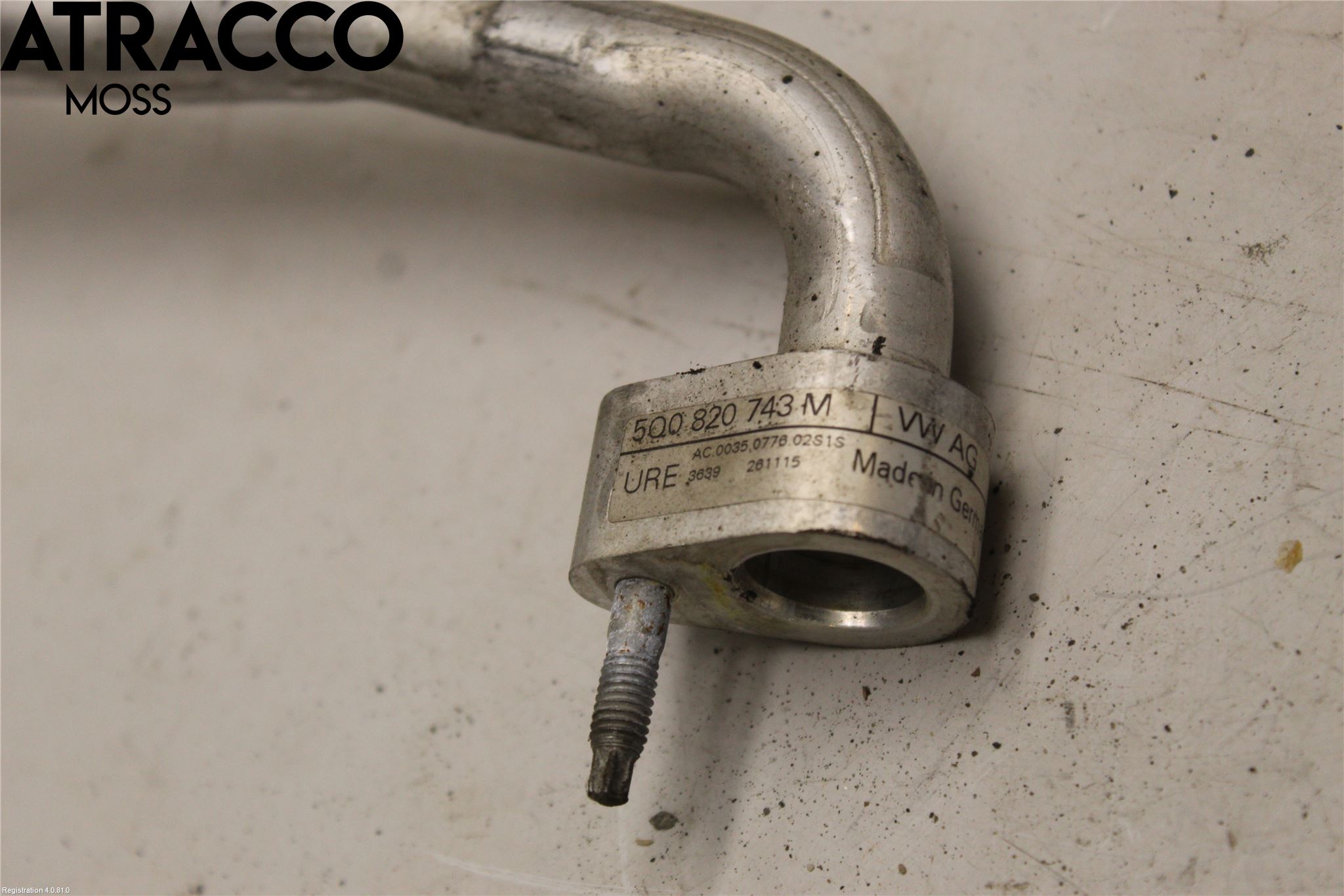 Skoda SUPERB 16-24 Varme Ac Slange - Rør