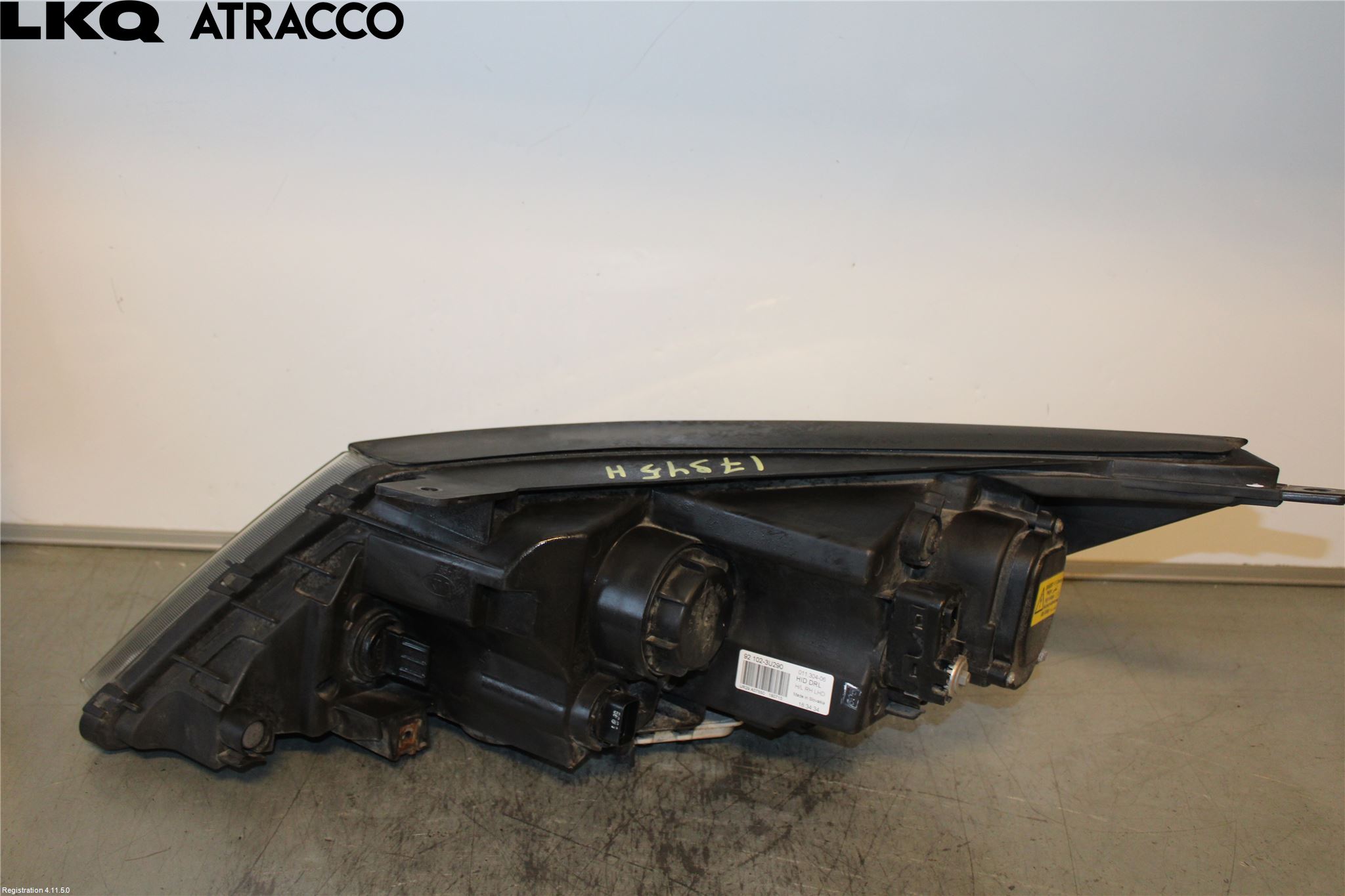 Kia SPORTAGE (SL) 11-15 Frontlykt Høyre