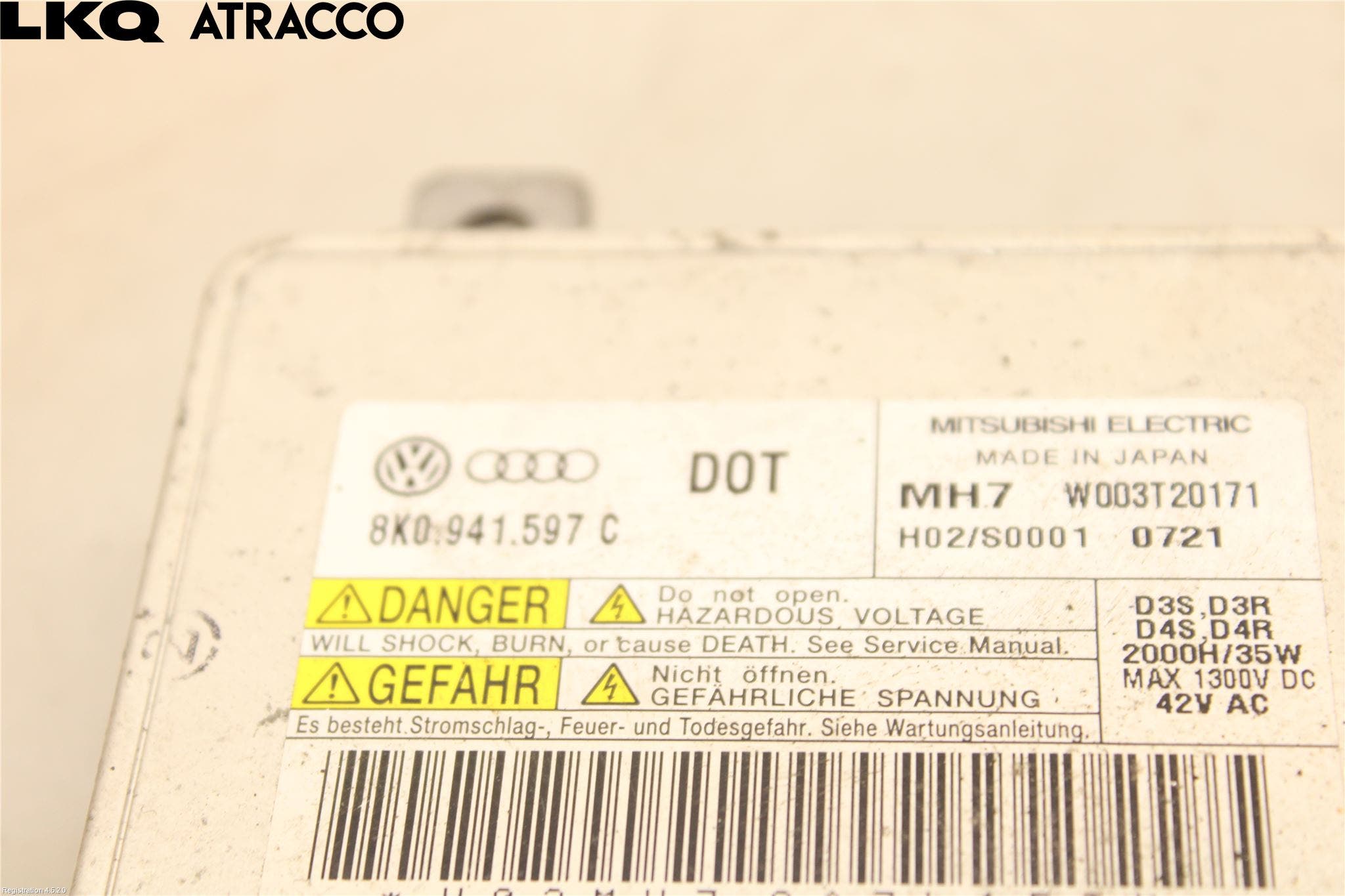 Audi A3/S3 05-13 Styreenhet Xenon