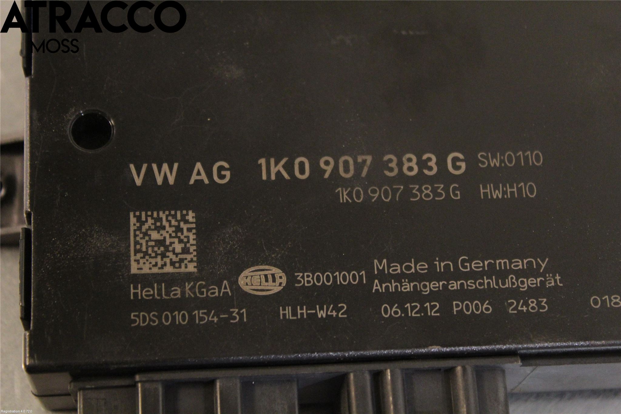 Volkswagen VW TOURAN 10-15 Styreenhet Tilhengerfeste