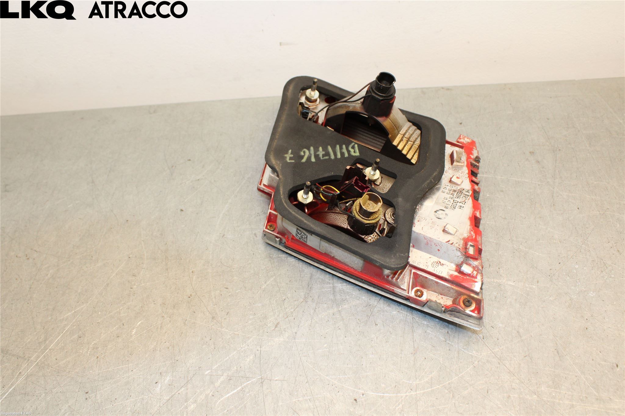 BMW 7 F01/02/03/04 09-15 Baklykt Høyre  På Luke(Indre)