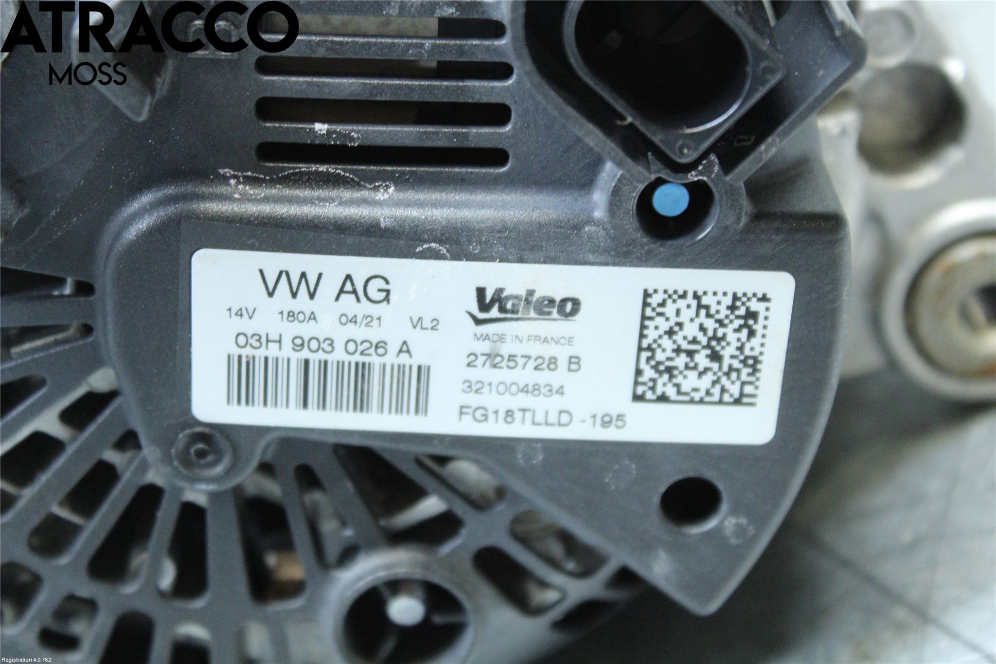 Volkswagen VW TRANSP/CARAVELLE (T6) 16-22 Dynamo