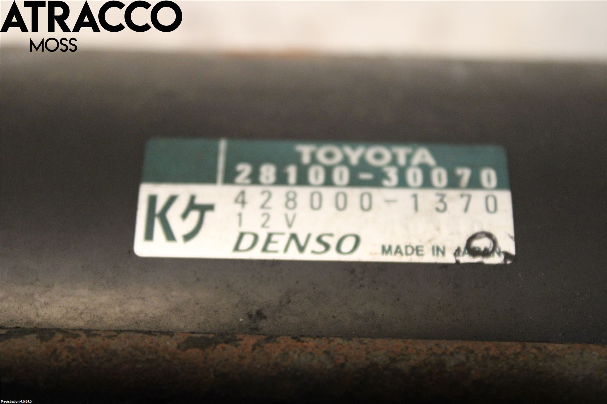 Toyota LANDCRUISER J120 02-09 Startmotor Diesel