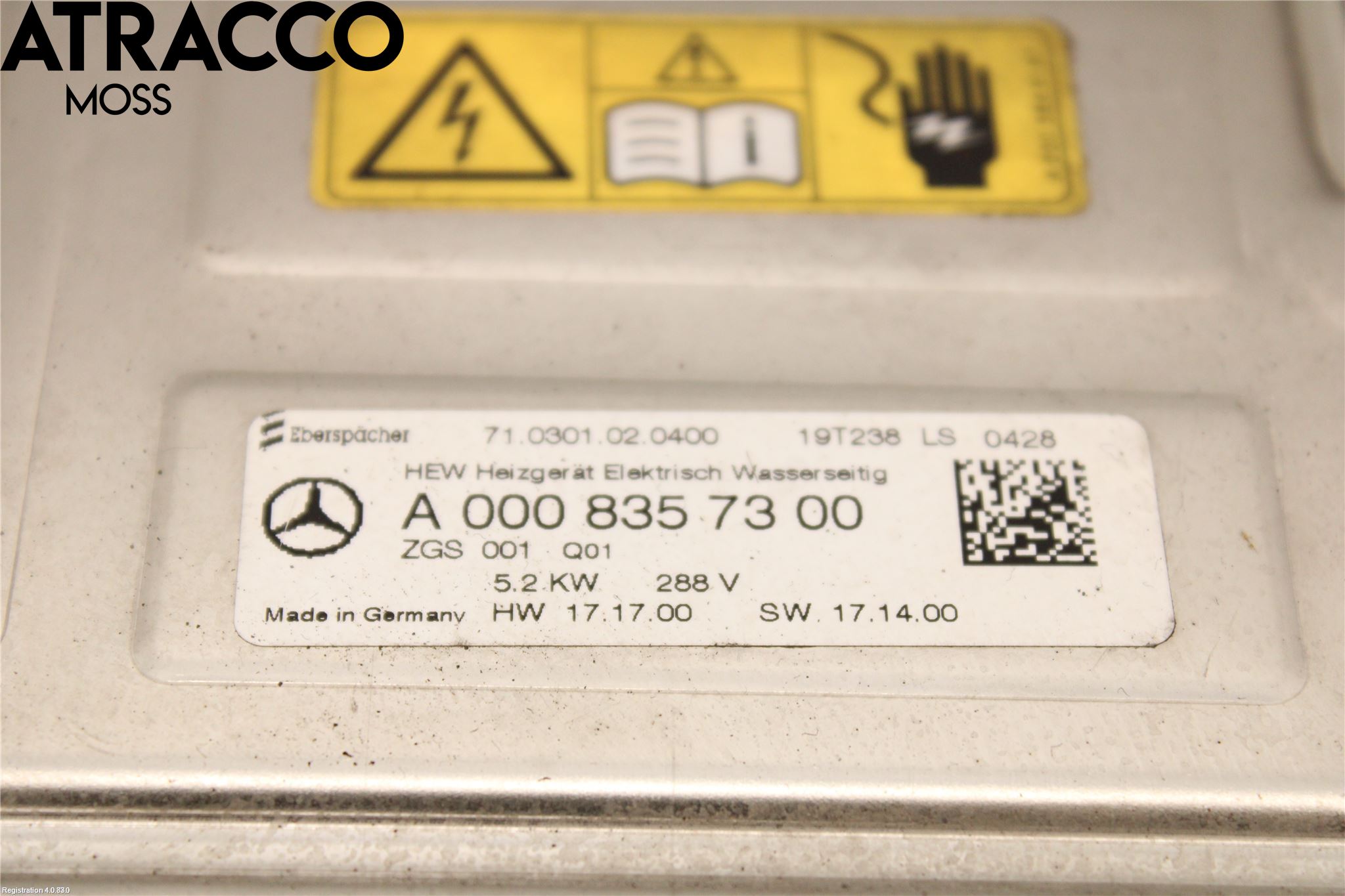 Mercedes-Benz MB E-KLASS (W213) 16-23 Motorvarmer Elektrisk