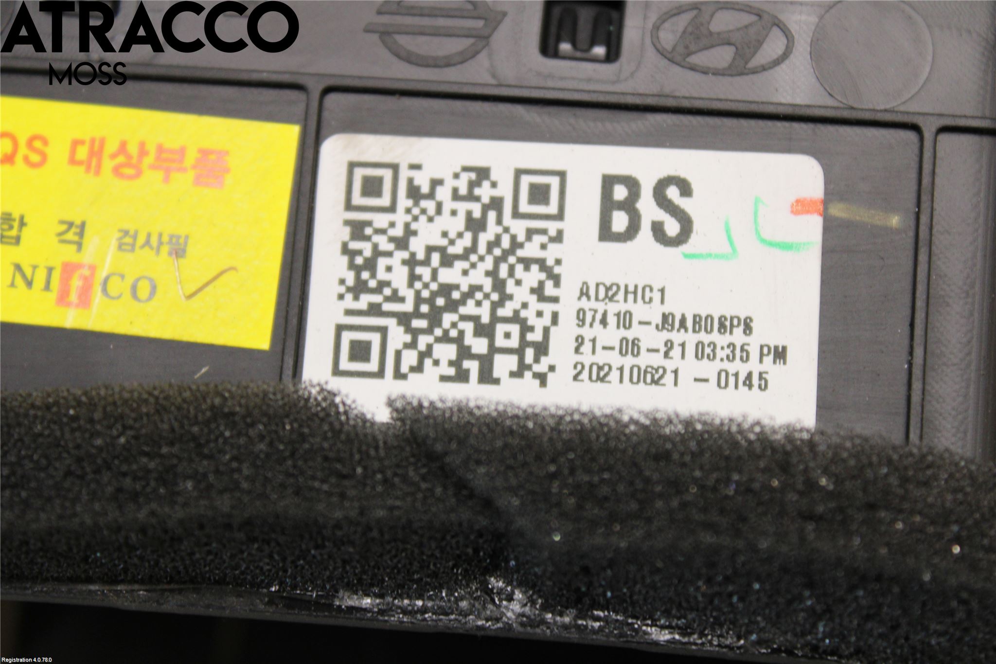 Hyundai KONA/ELECTRIC OS 18-23 Dashbord Kanal - Dyse