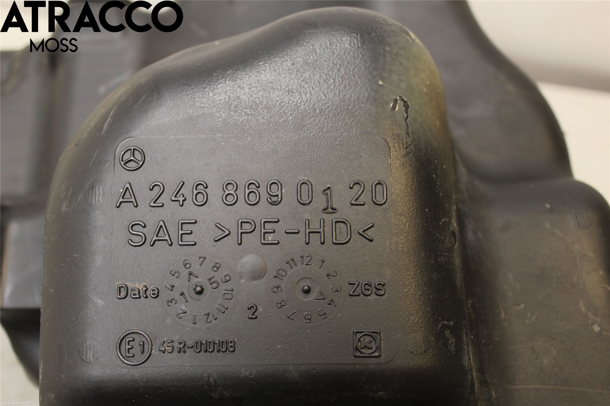 Mercedes-Benz MB B-KLASS (W246/W242) 12-19 Spylerbeholder Frontrute