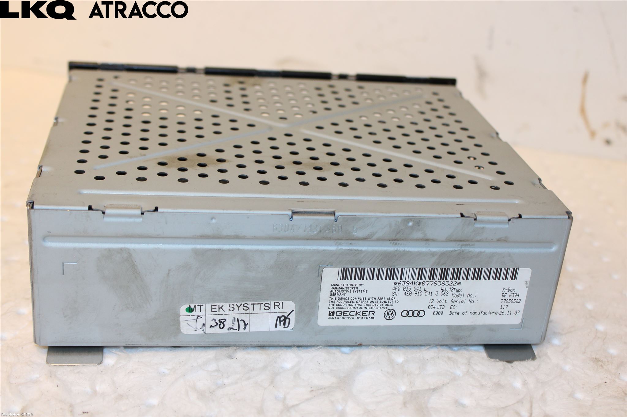 Audi A6/S6     05-11 Stereo Radio Øvrig