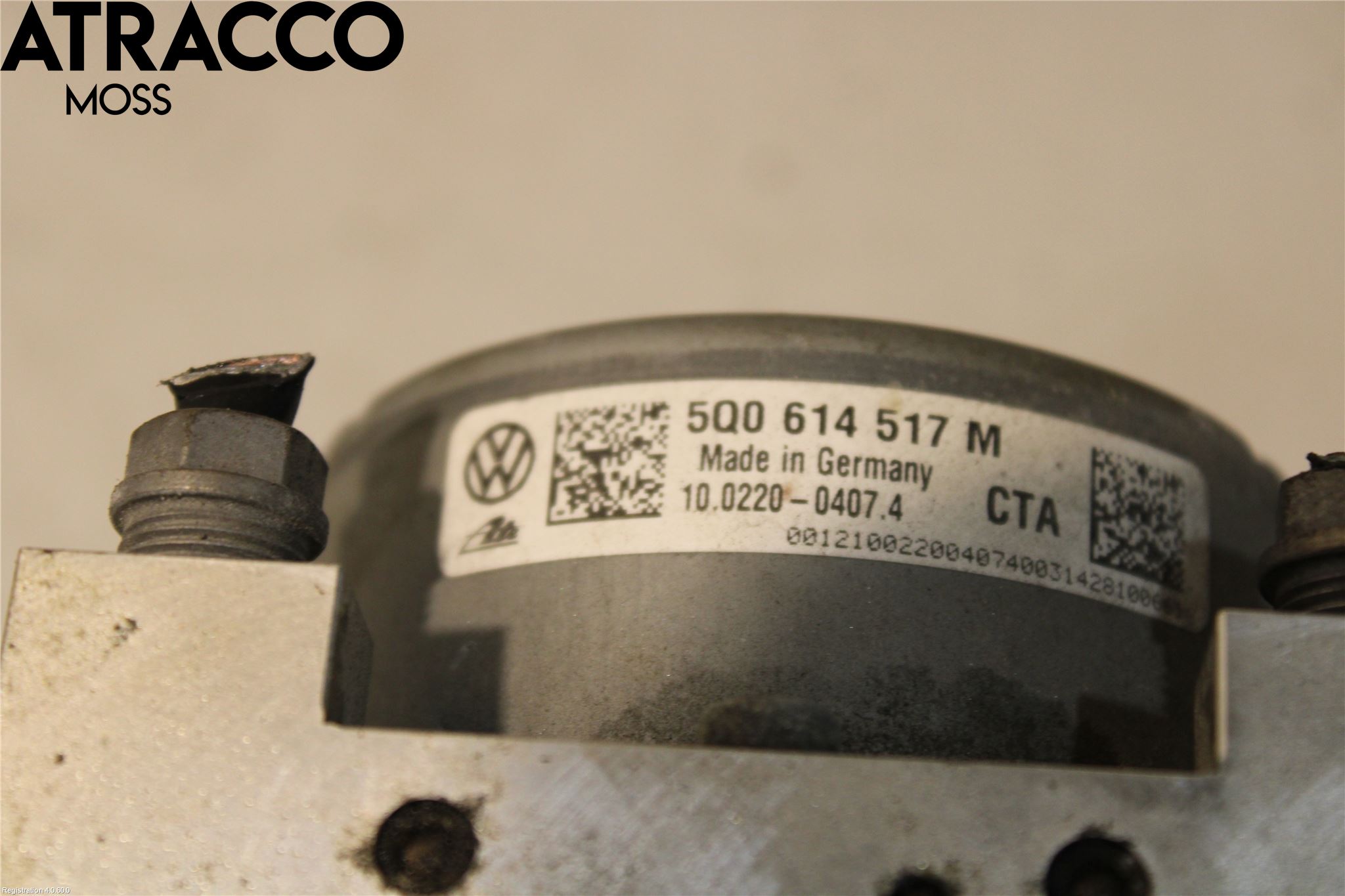 Volkswagen VW GOLF / E-GOLF VII 13-20 Abs Hydraulikkaggregat