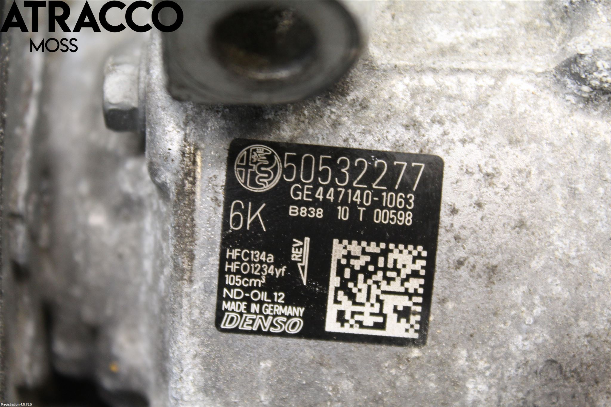 Alfa GIULIA Varme Ac Kompressor