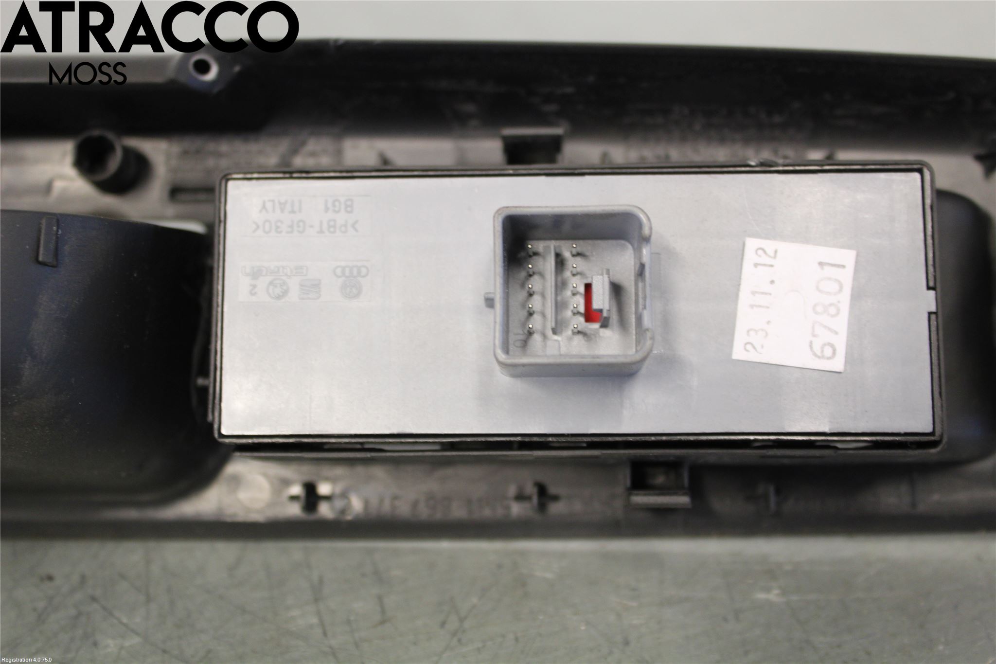 Volkswagen VW GOLF PLUS/CROSS GOLF 04-14 Bryter Vindusheis