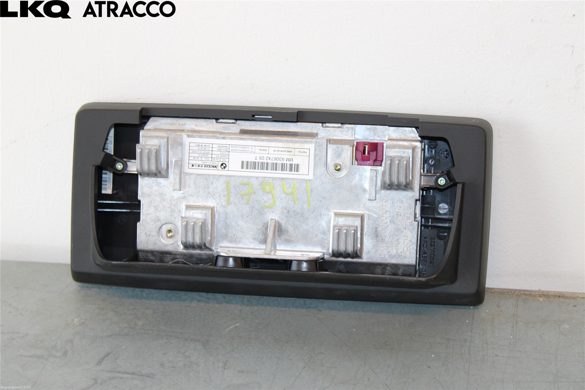 BMW i3 I01 13-22 Multifunktionsdisplay