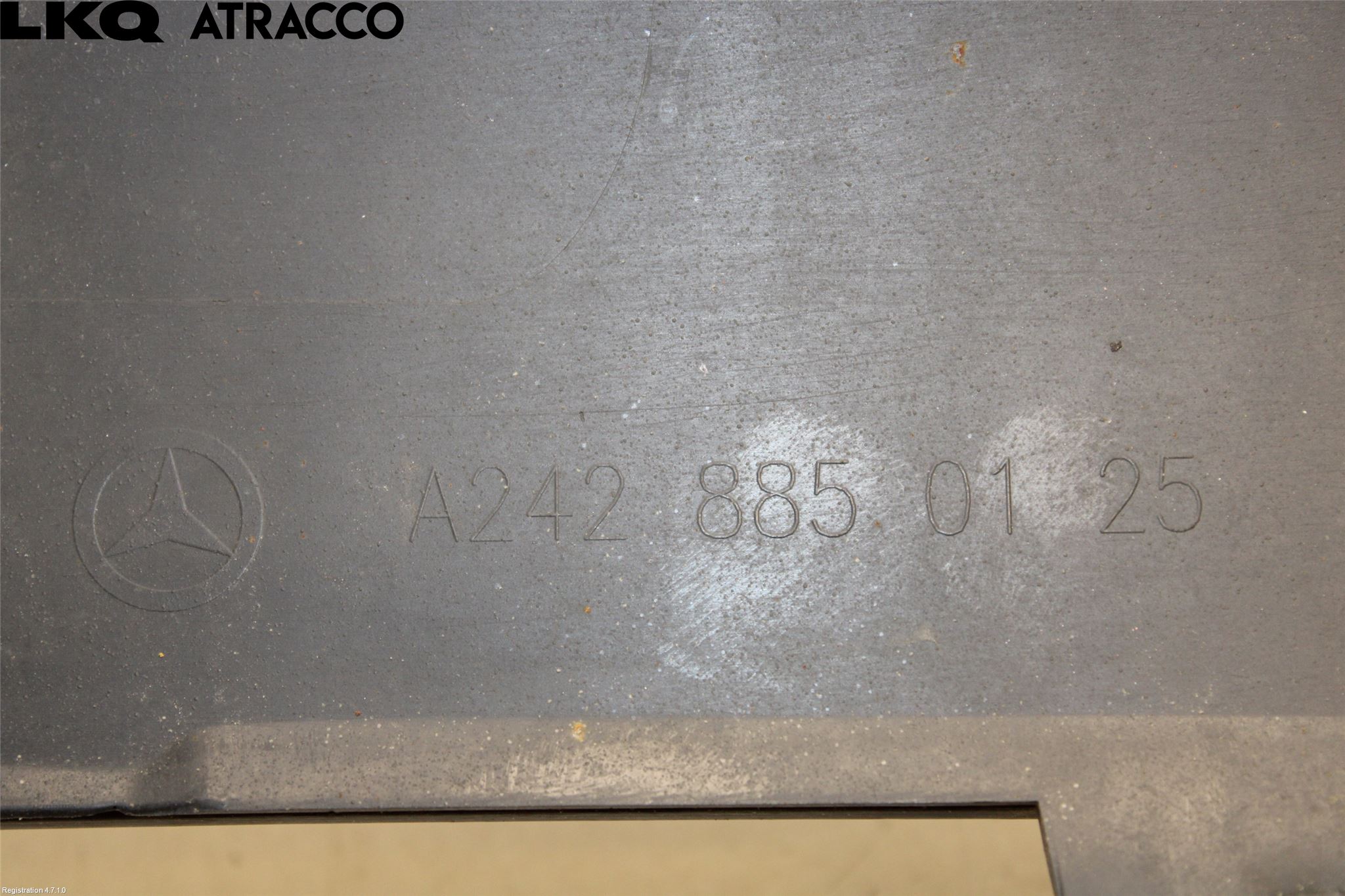 Mercedes-Benz MB B-KLASS (W246/W242) 12-19 Støtfanger Bak List