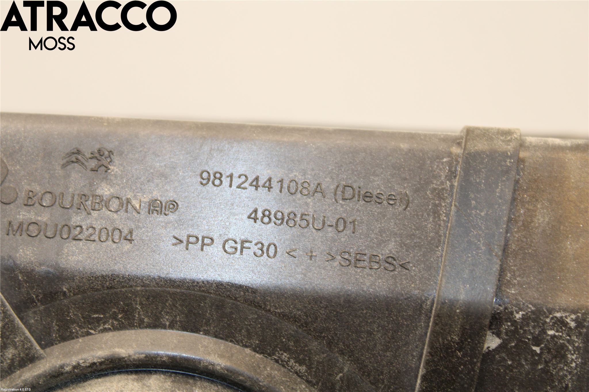 Peugeot 5008 17-24 Drivstoff Tankluke