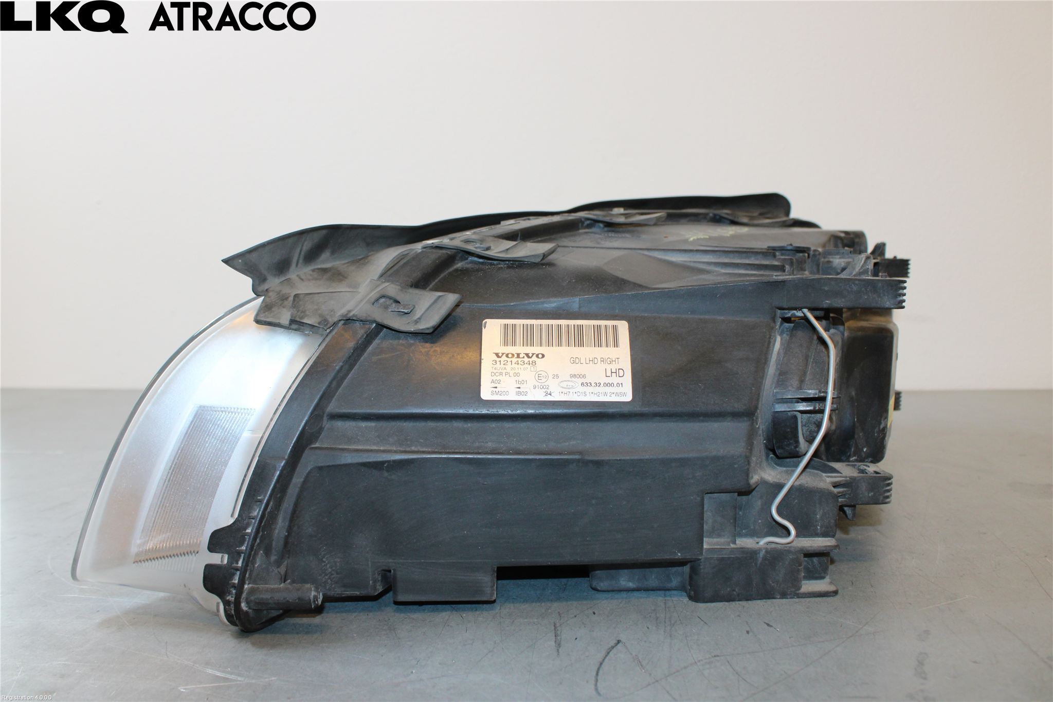 Volvo V70 08-13 Frontlykt Høyre