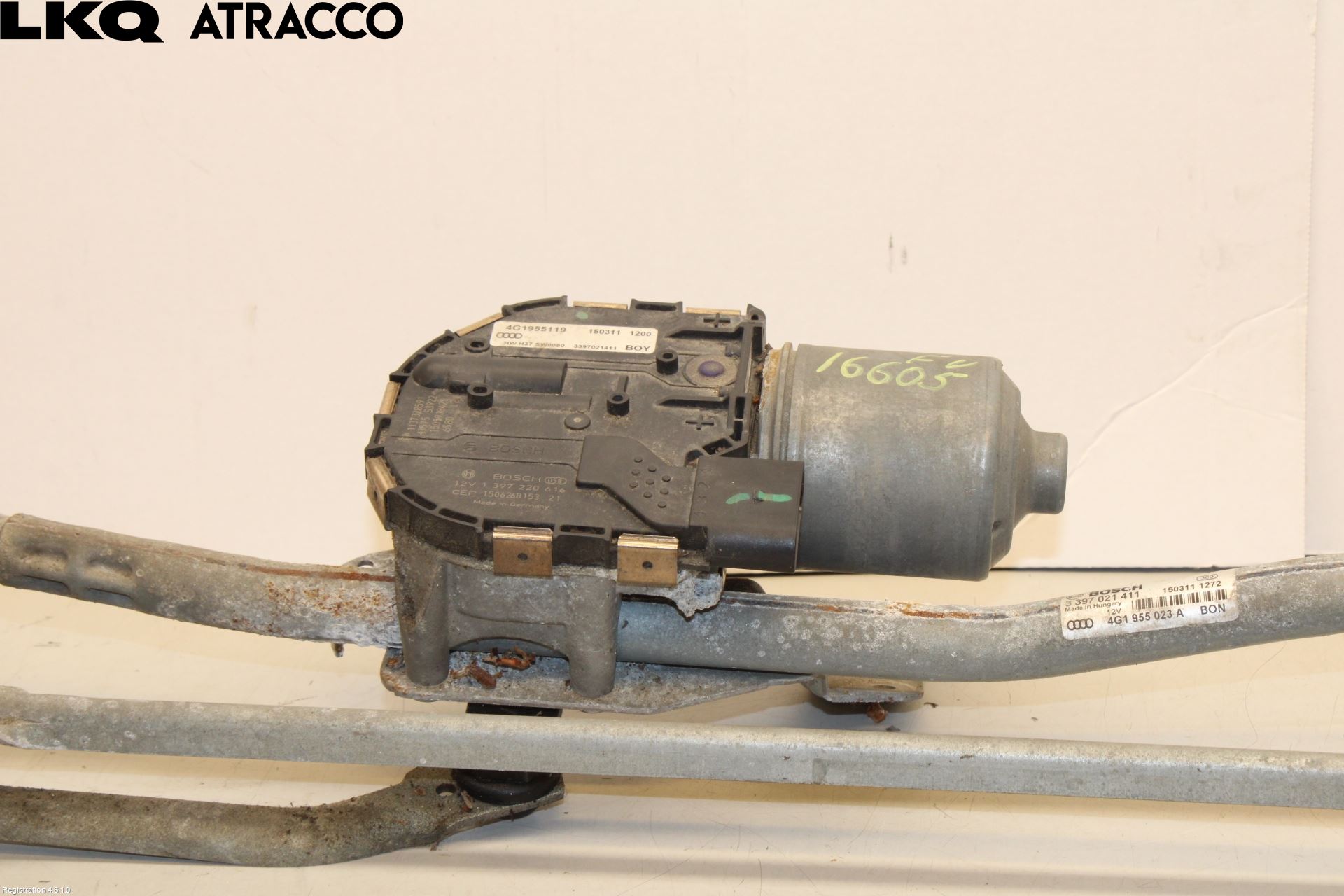 Audi A6 ALLROAD 12-18 Viskermotor Frontrute