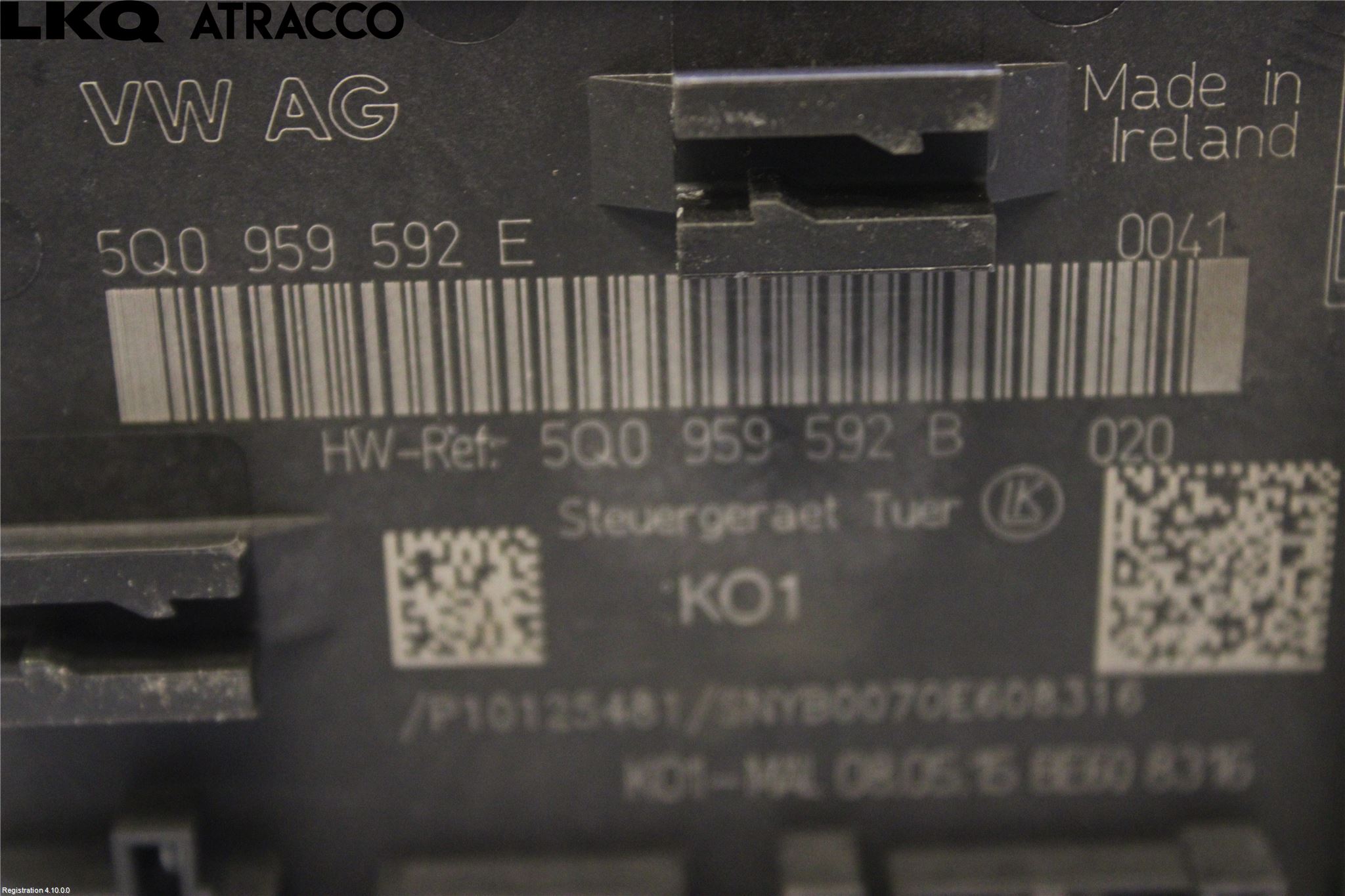 Audi A3/S3 05-13 Styreenhet Dør