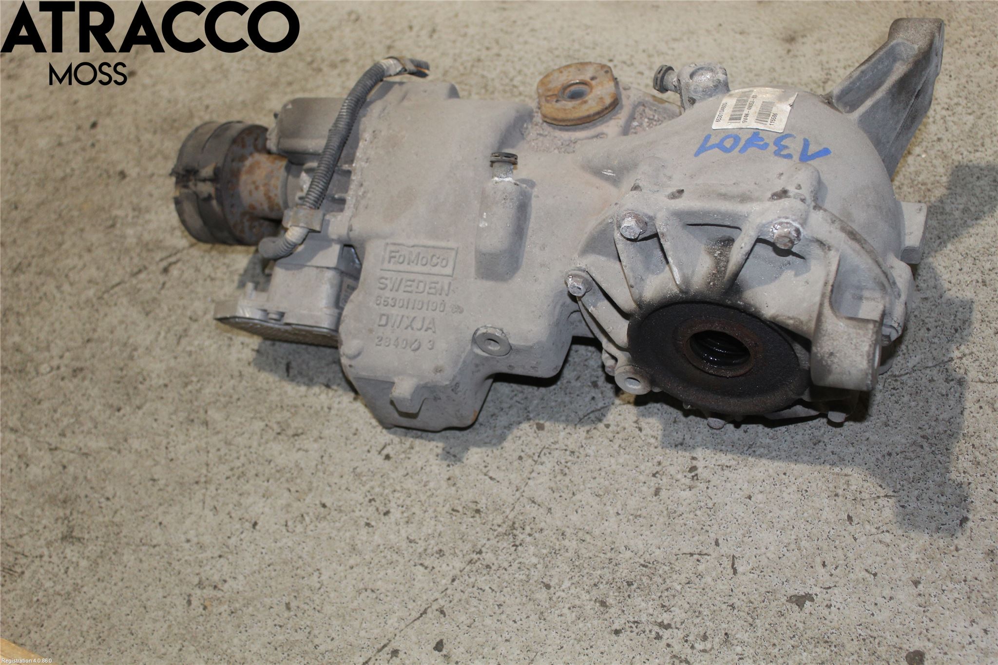 Ford KUGA 08-12 Bakaksel Kardang Bak -Diff