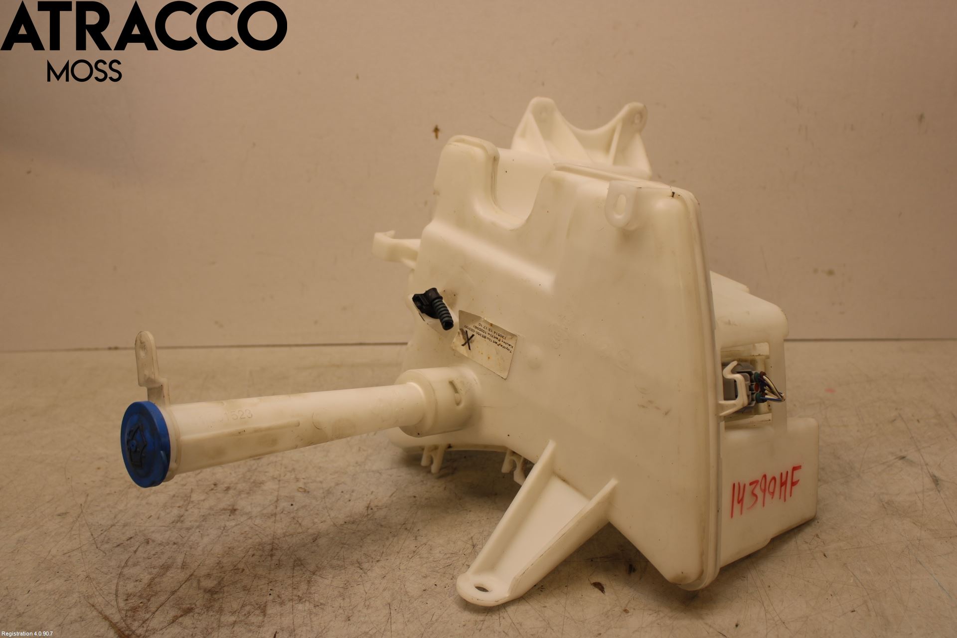 Toyota AURIS 13-19 Spylerbeholder Frontrute