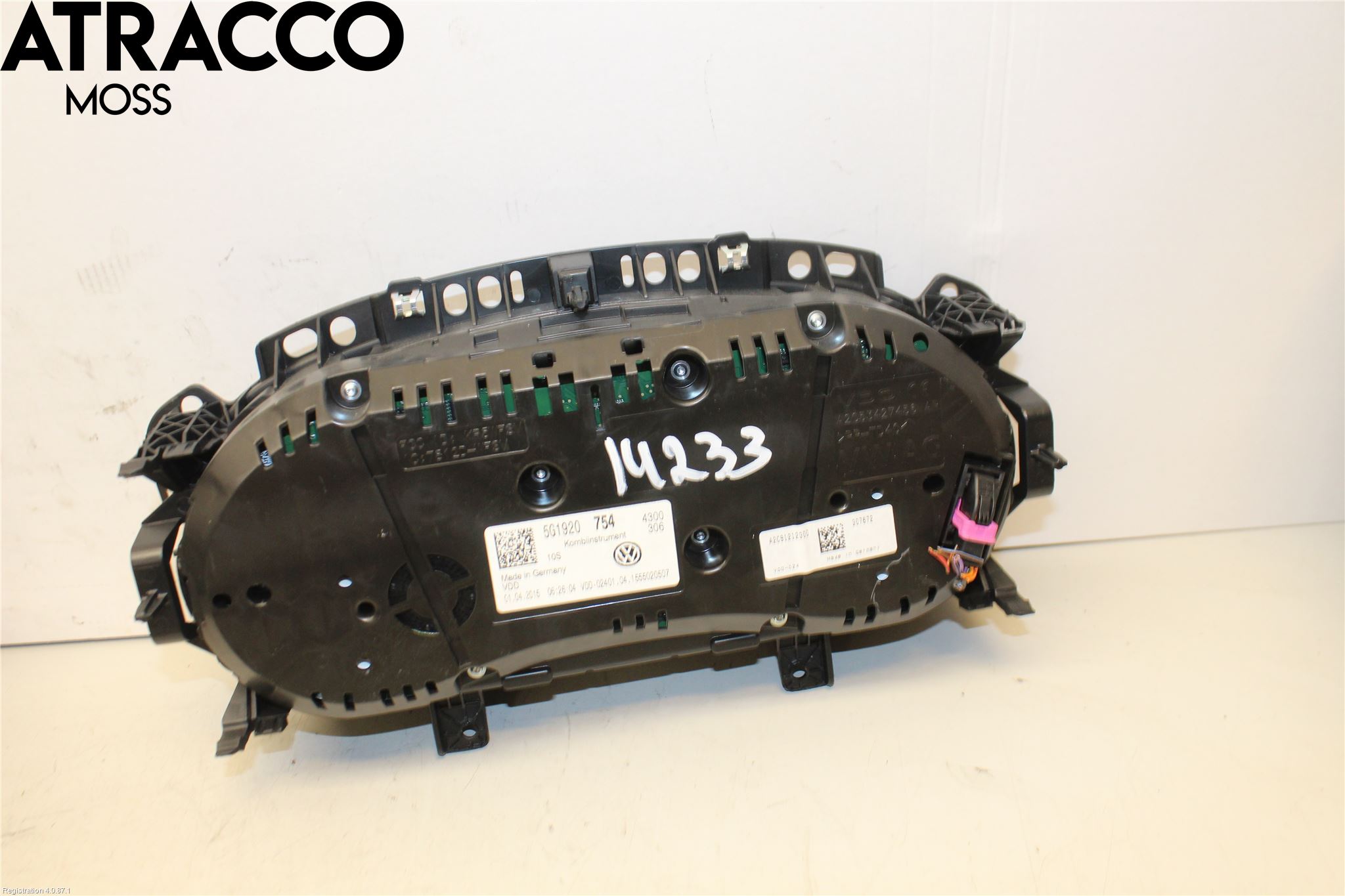 Volkswagen VW GOLF / E-GOLF VII 13-20 Instr Kombinert