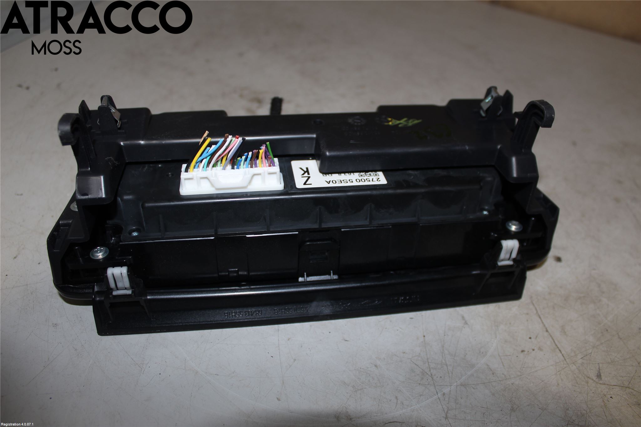 Nissan LEAF 18- Varme Ac Betjening-Display