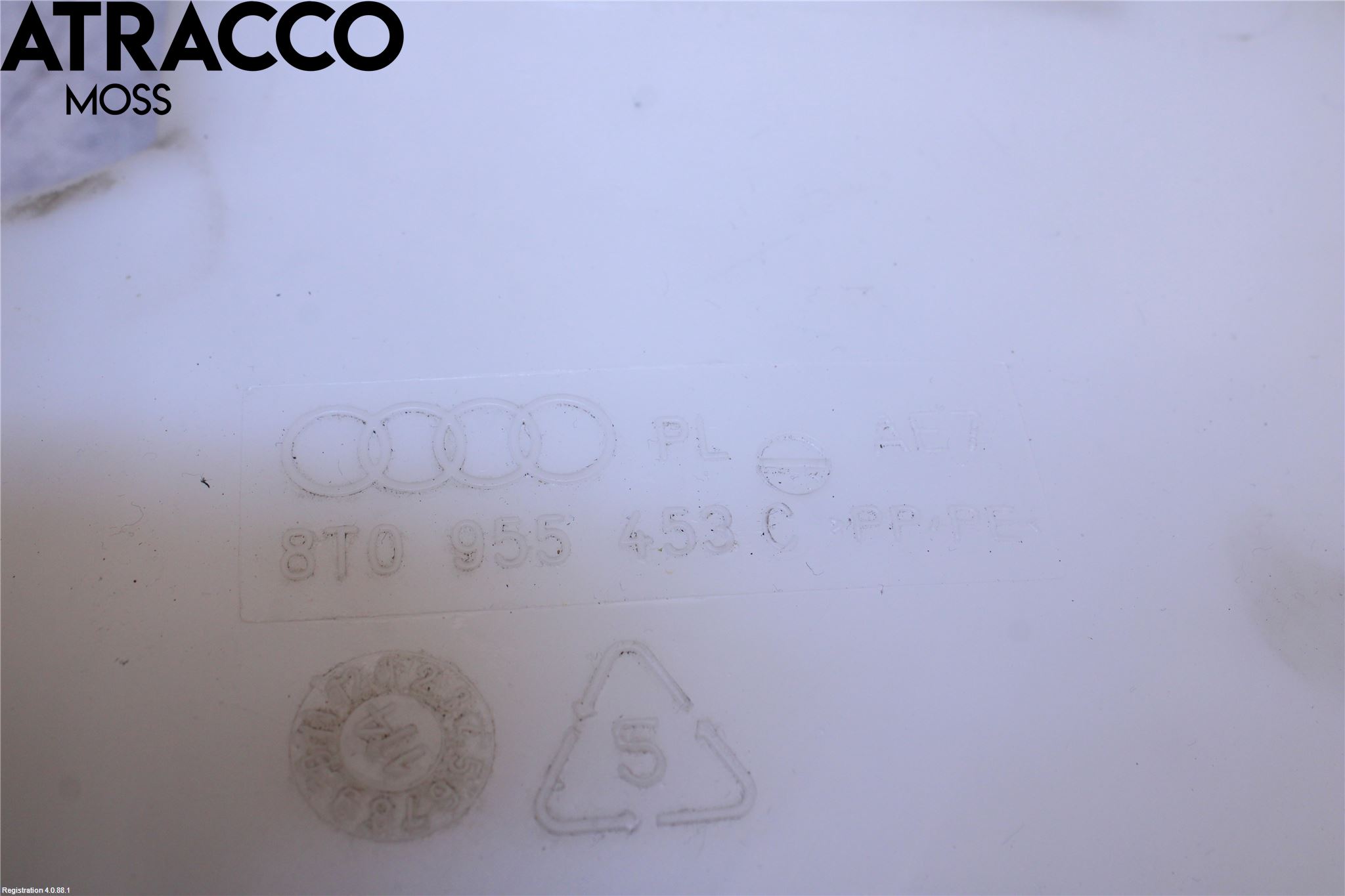 Audi A4/S4 08-11 Spylerbeholder Frontrute-Lykte