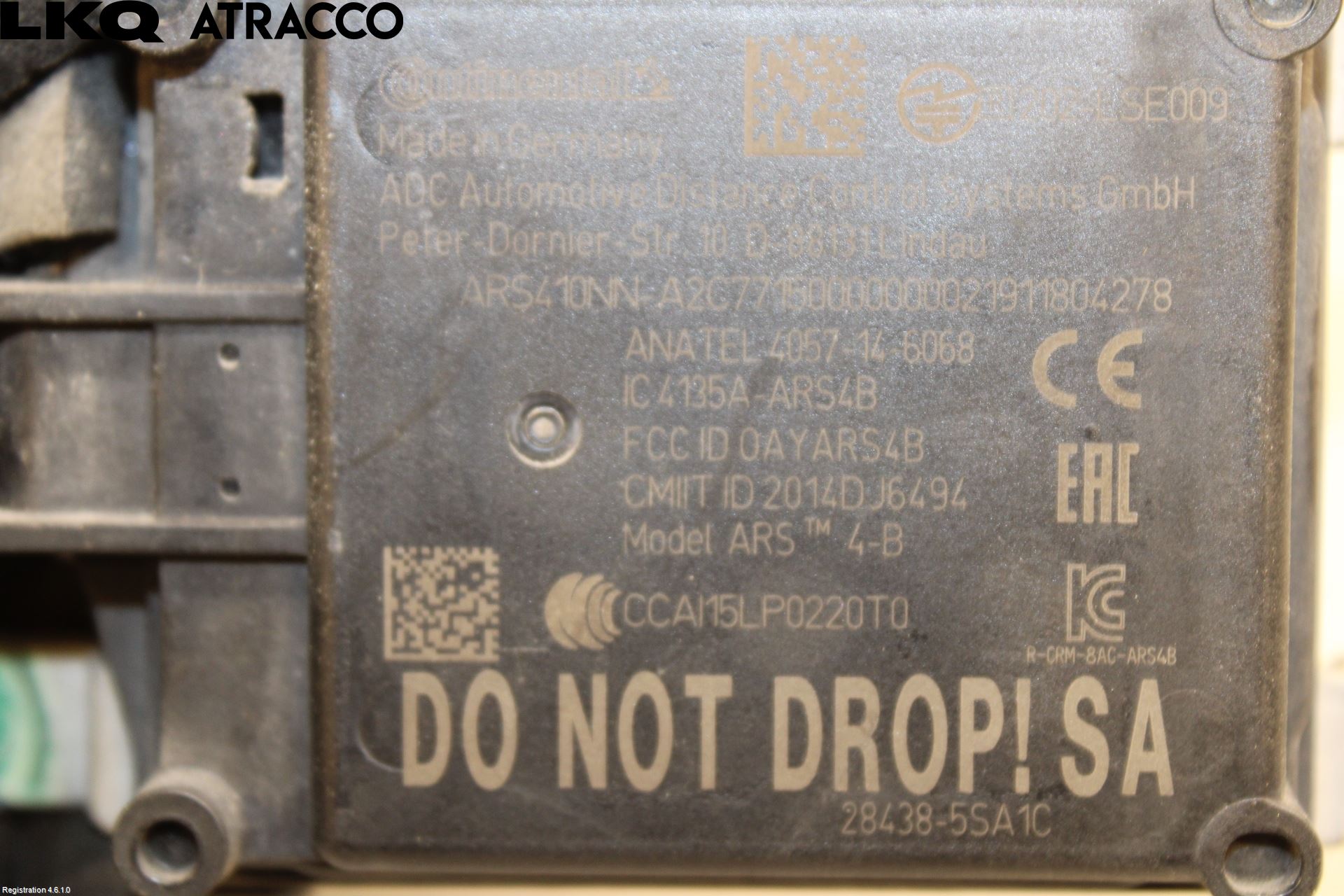 Nissan LEAF 18- Sensor Kollisjonsbeskyttelse