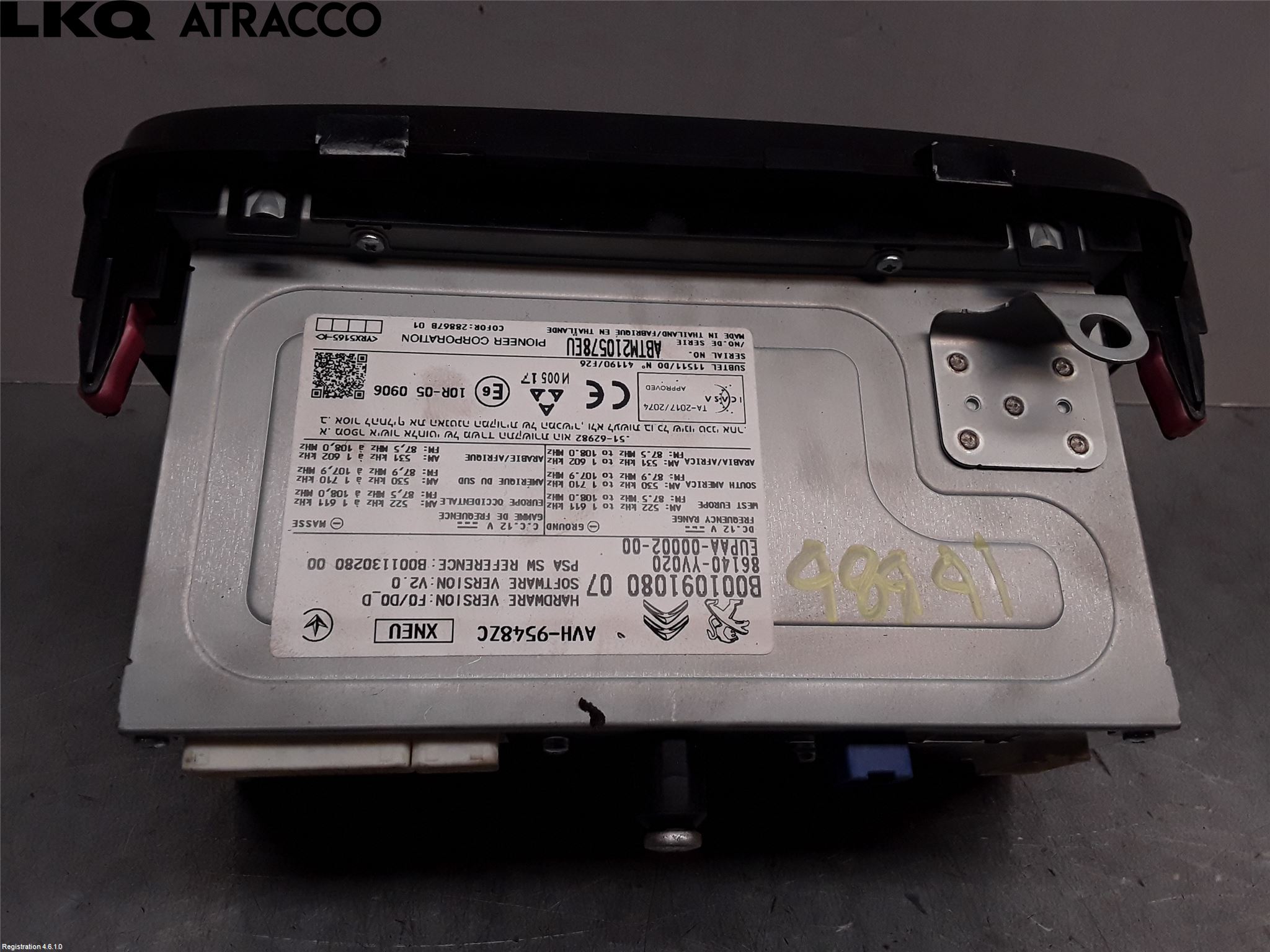 Toyota AYGO 15-21 Stereo Radio