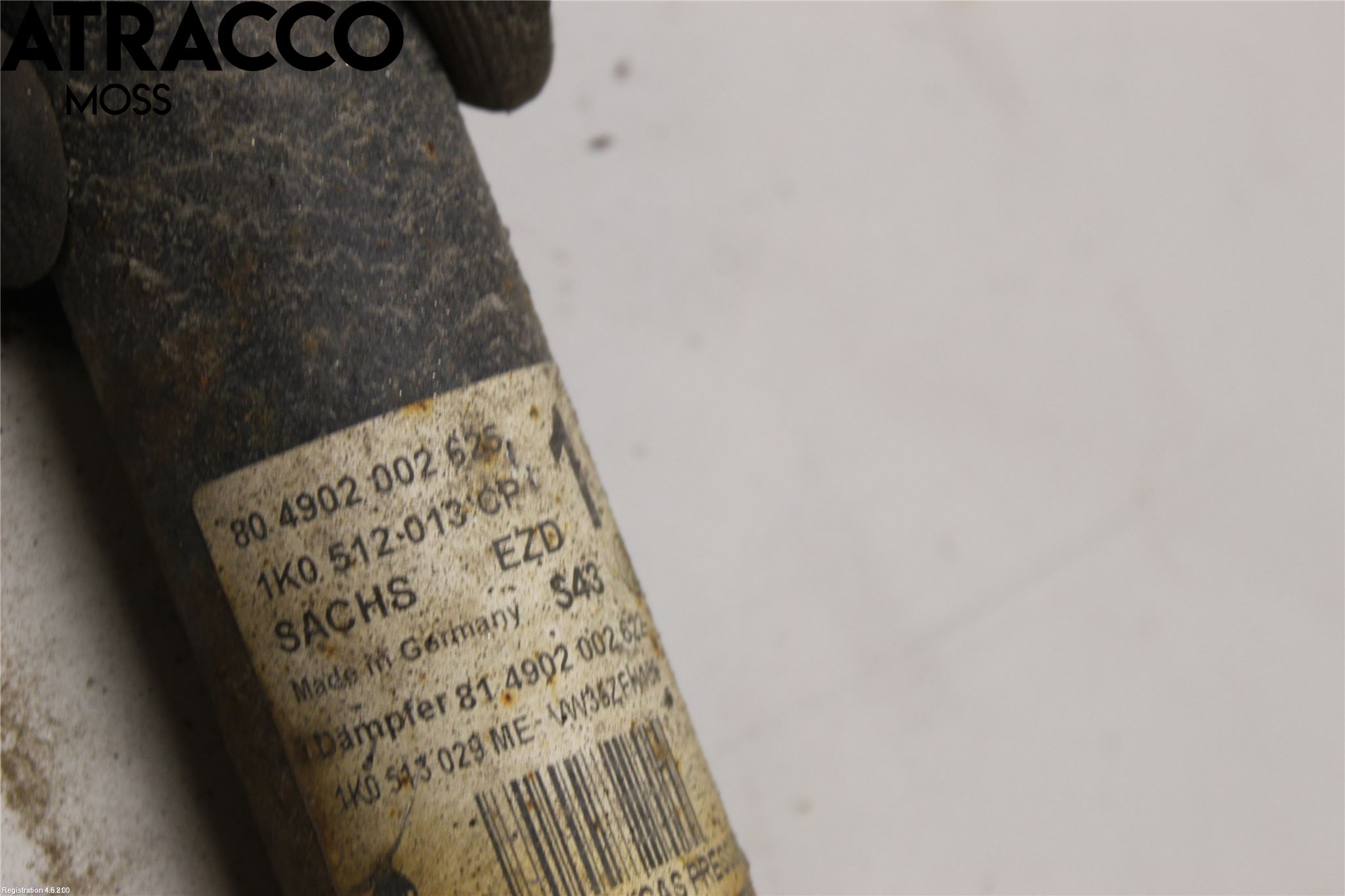 Volkswagen VW GOLF VI 09-13 Støtdemper Bak