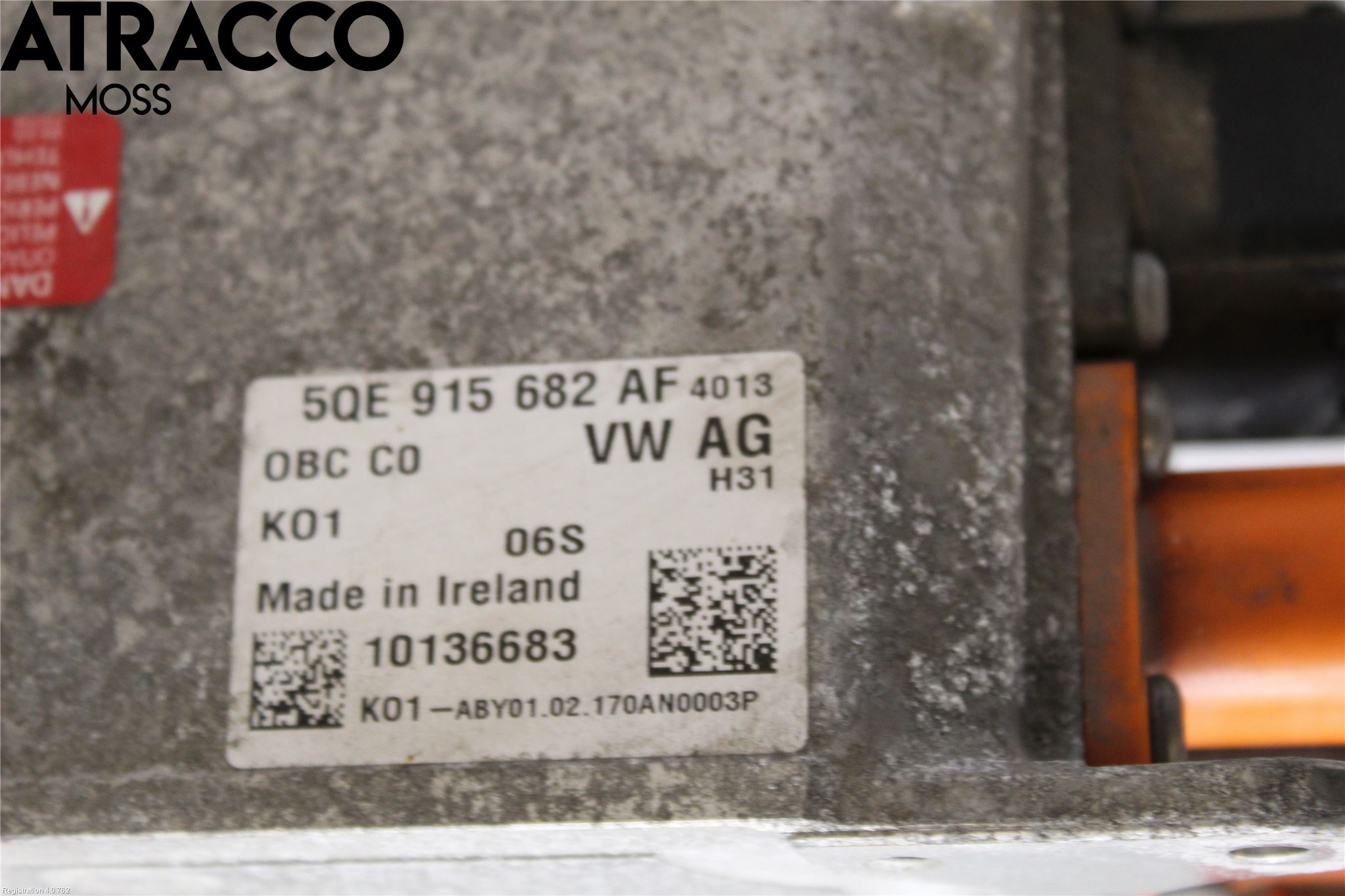 Volkswagen VW GOLF / E-GOLF VII 13-20 Batterilader Hybrid